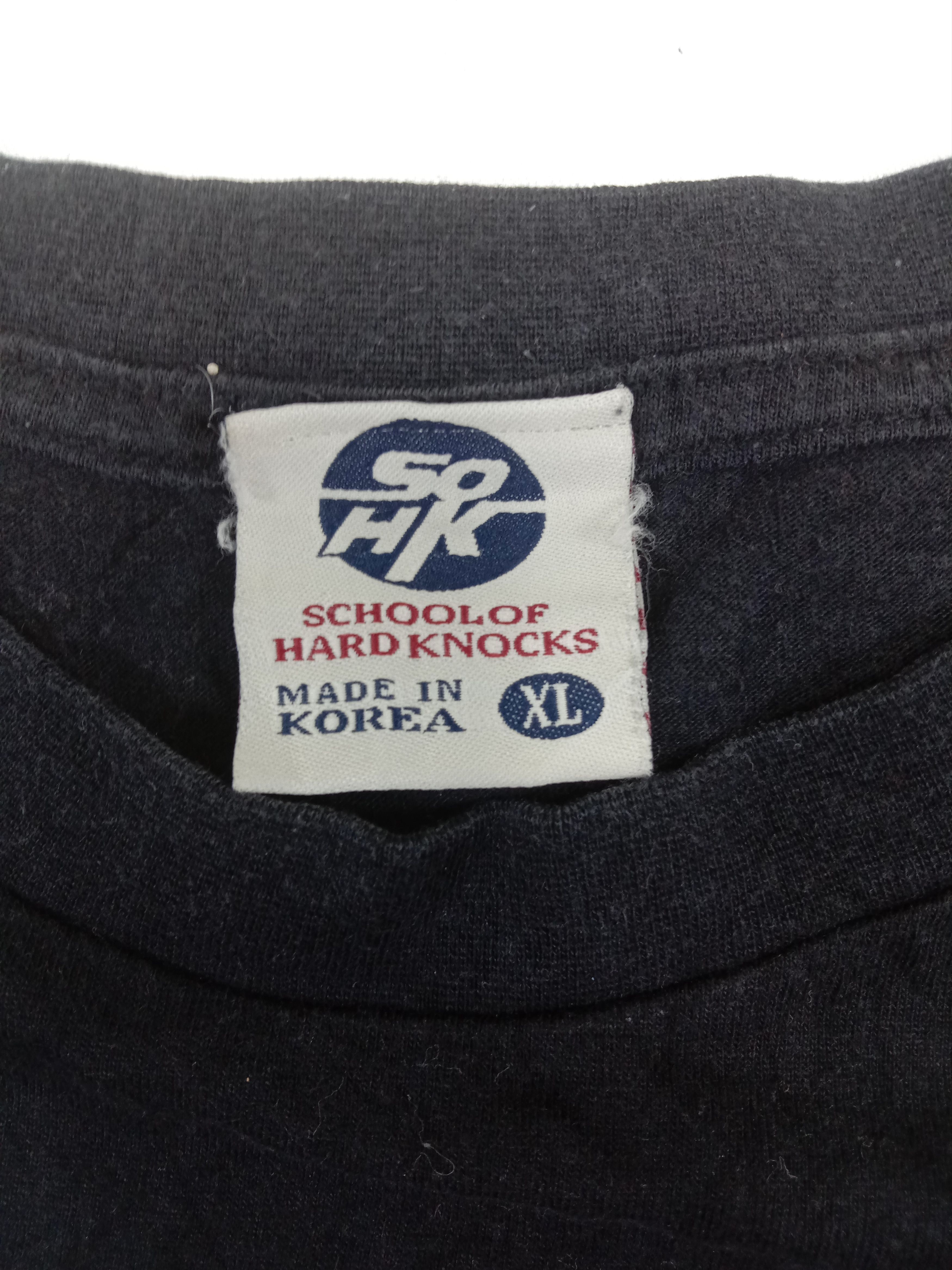 Rap Tees Vintage School Of Hard Knocks T Shirt Size US XL / EU 56 / 4 - 5 Thumbnail