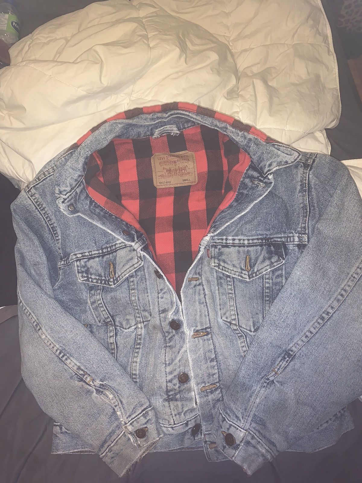 Levi's × Levi's Vintage Clothing × Vintage Vintage Levis heavy denim jacket Size US S / EU 44-46 / 1 - 3 Thumbnail