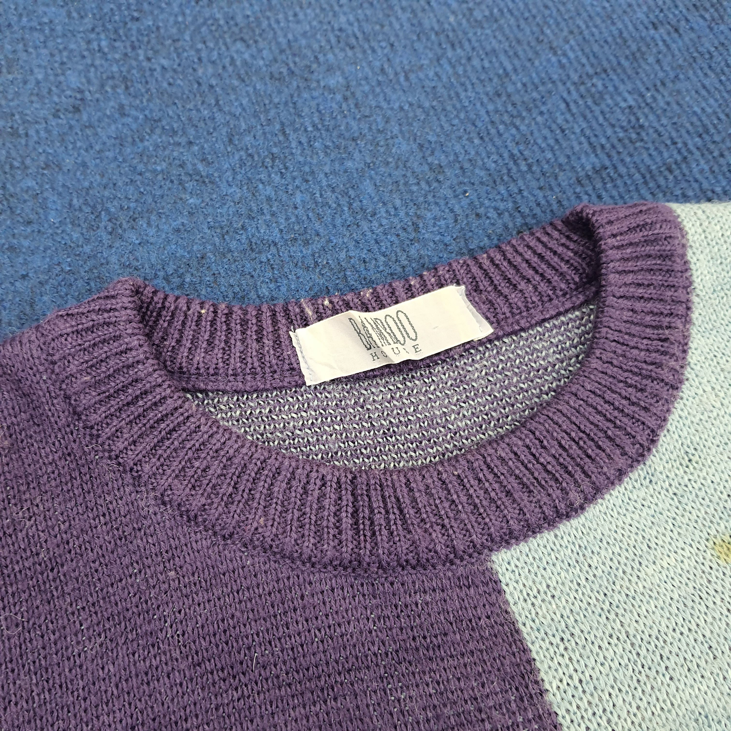 Vintage Vintage Bamboo House Knitted Sweatshirt Size US S / EU 44-46 / 1 - 4 Thumbnail