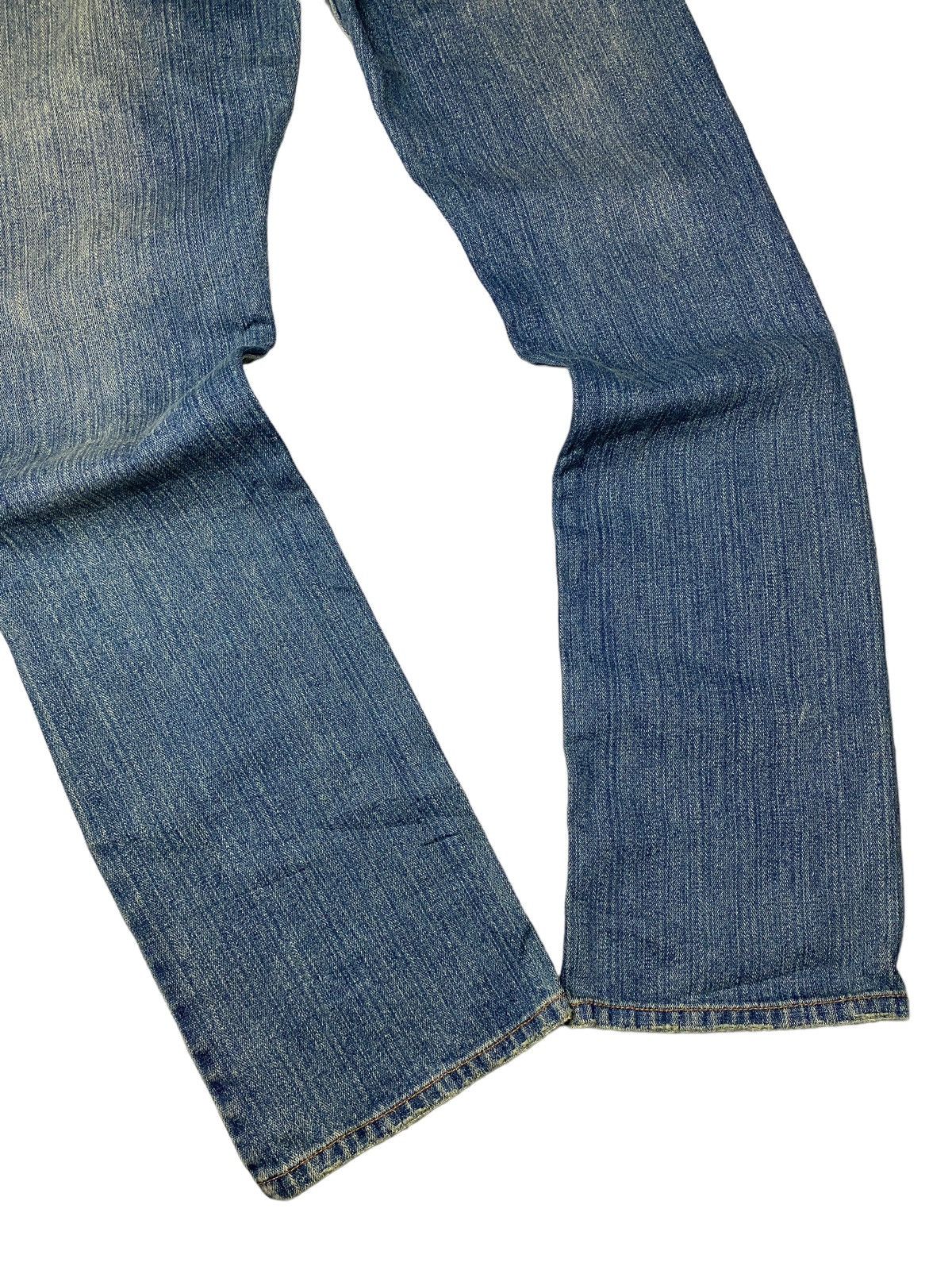 If Six Was Nine 2000's Nylaus Mudwash Sewn Bootcut Jeans Size US 31 - 6 Thumbnail