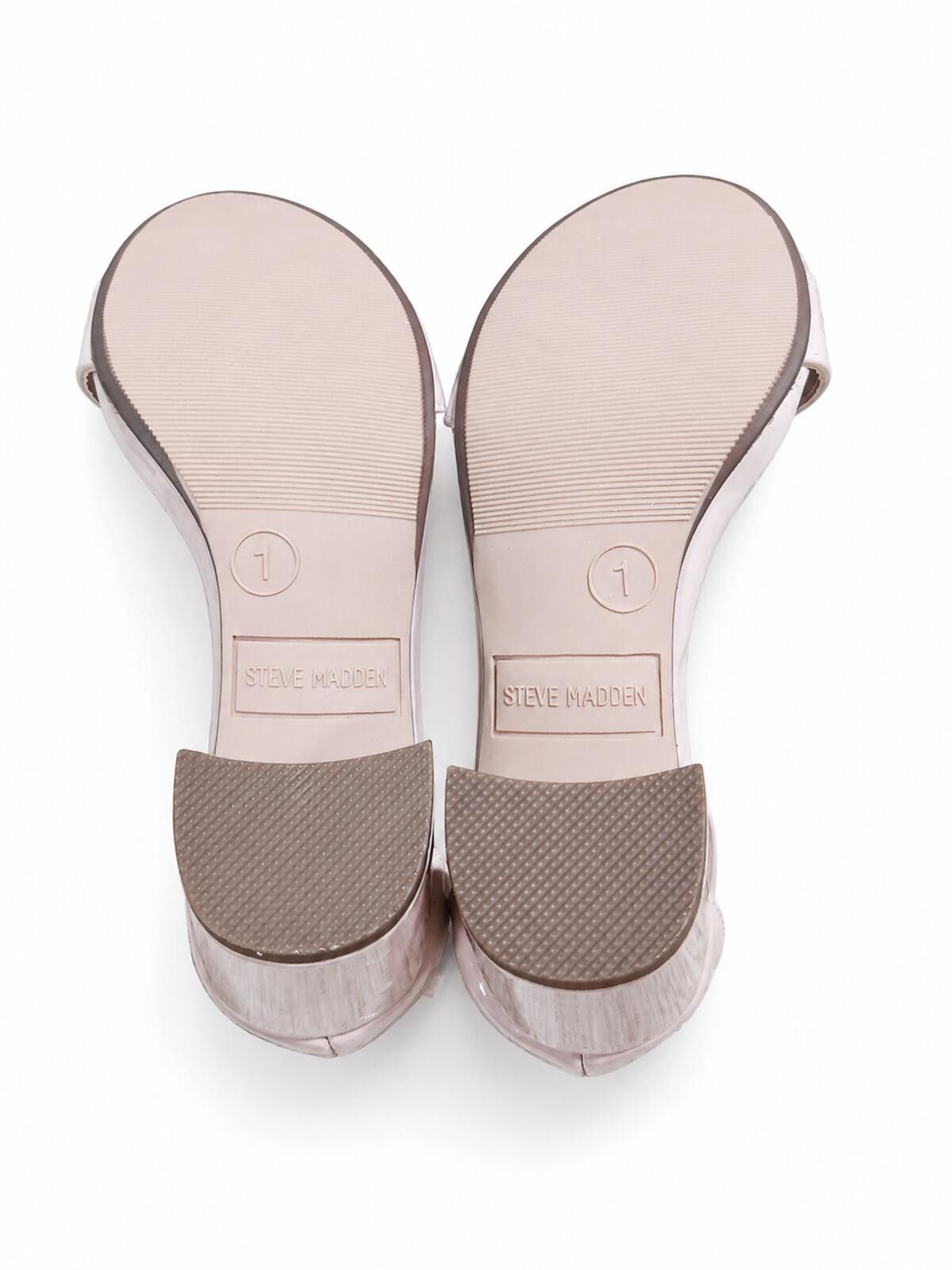 Steve Madden NEW $109 Steve Madden Young Girls' pink nude heel Size 1 Size US 4 / IT 34 - 5 Thumbnail