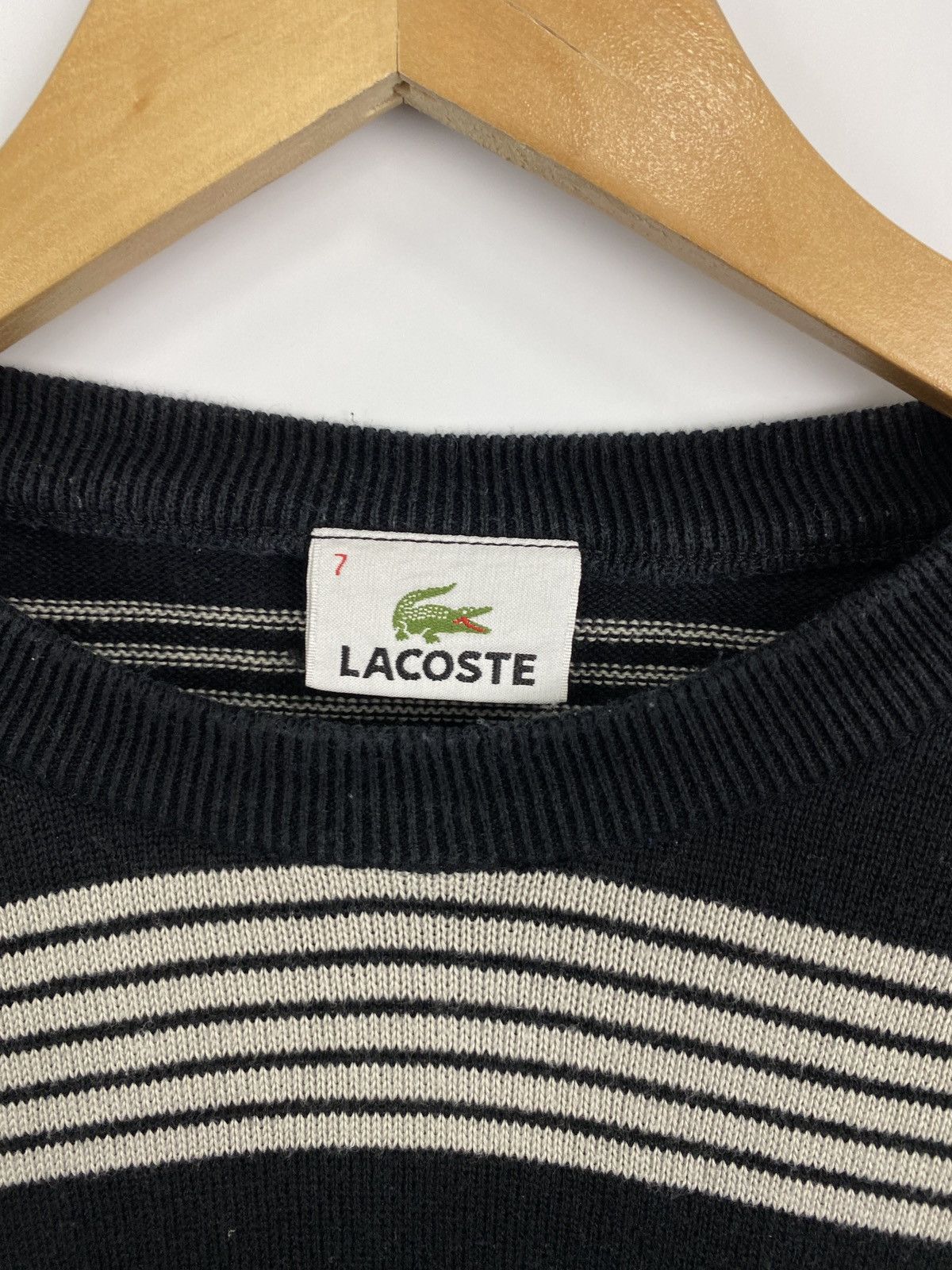 Lacoste 🇫🇷 Vintage 90s Lacoste sweater made in France Size US XL / EU 56 / 4 - 5 Thumbnail
