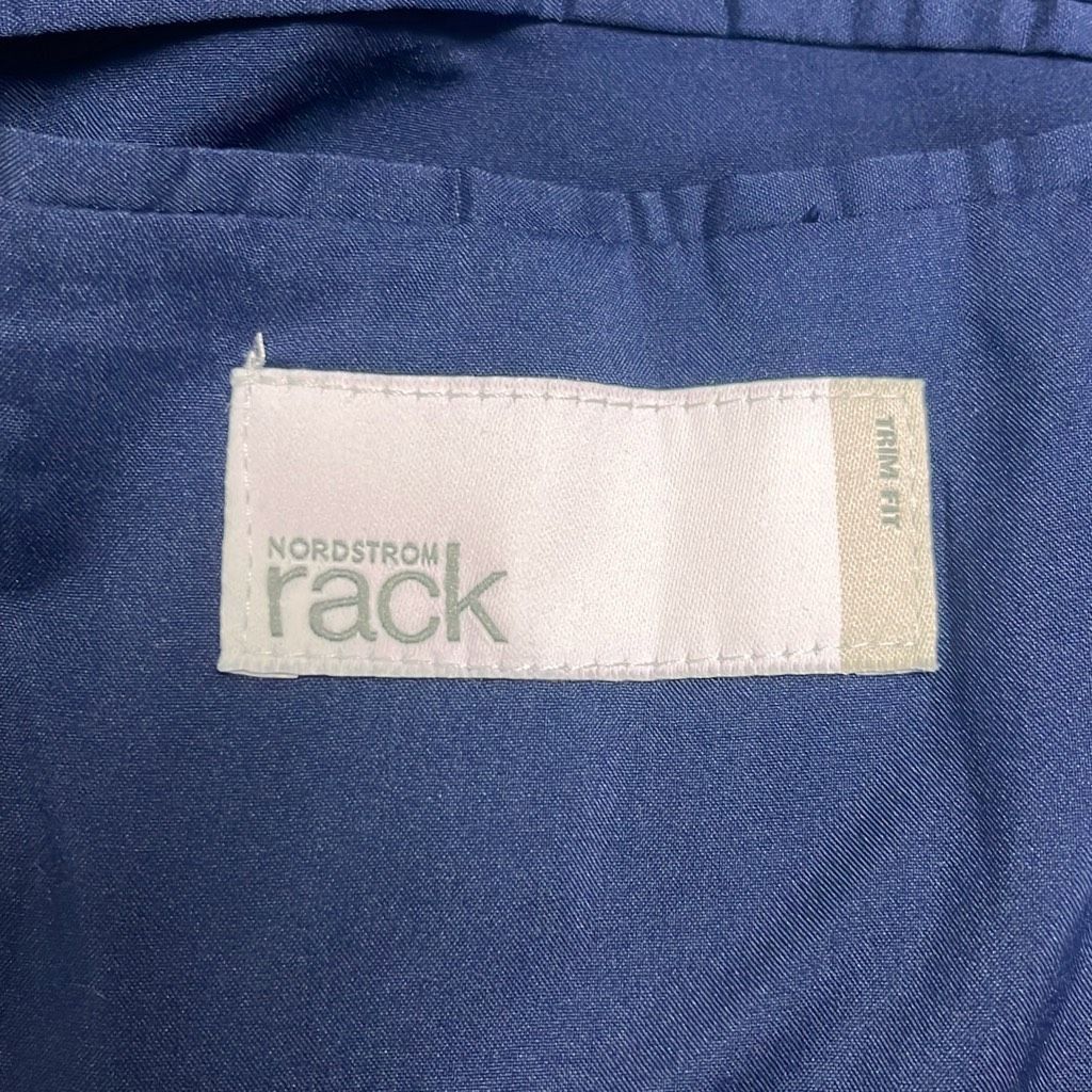 Nordstrom Nordstrom Rack Mens 44R Slim Fit Suit Jacket Iris Blue Pockets Two Button NWT Size 44S - 8 Thumbnail