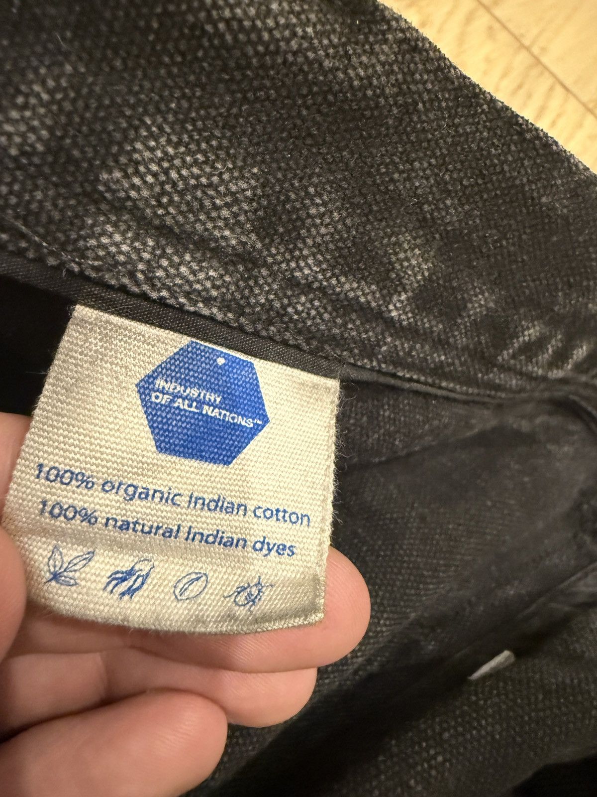 Industry of All Nations Industry of All Nations Heavy Canvas Pant (iron vinegar) Size US 30 / EU 46 - 4 Thumbnail
