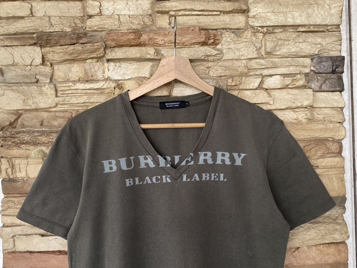 Vintage Rare Vintage Burberry Black Label Spellout Print Tees Size US M / EU 48-50 / 2 - 4 Thumbnail