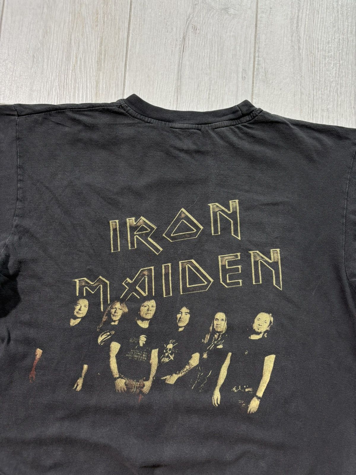 Band Tees Vintage Iron Maiden Tshirt 90’s Boxy Fit Retro Rock Misic Size US M / EU 48-50 / 2 - 8 Thumbnail