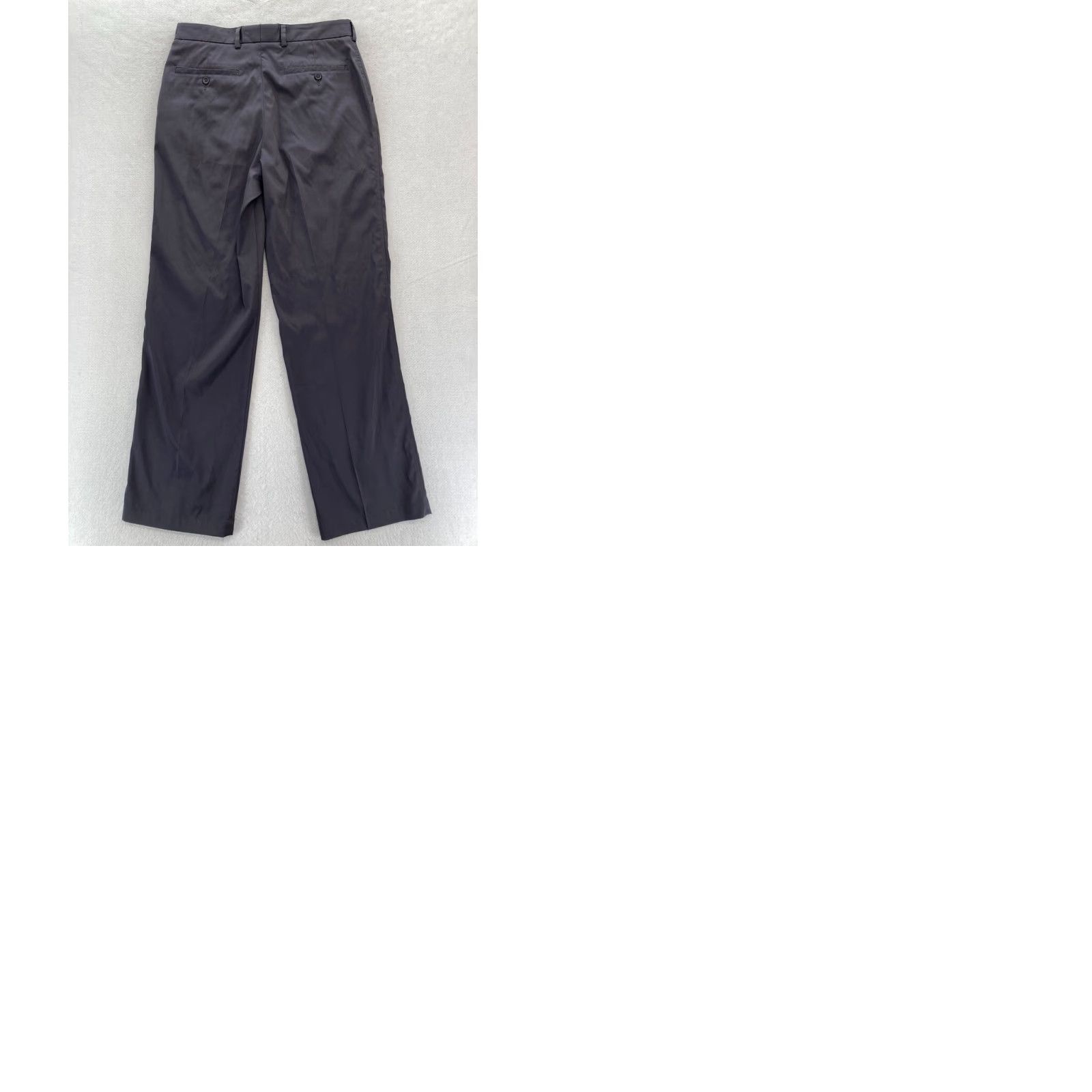 Vintage Pebble Beach Mens Golf Pants 32x32 Gray Performance Stretch Straight Leg Chino Regular Rise Front Flat Front Casual Pants Mens Size US 32 / EU 48 - 9 Thumbnail