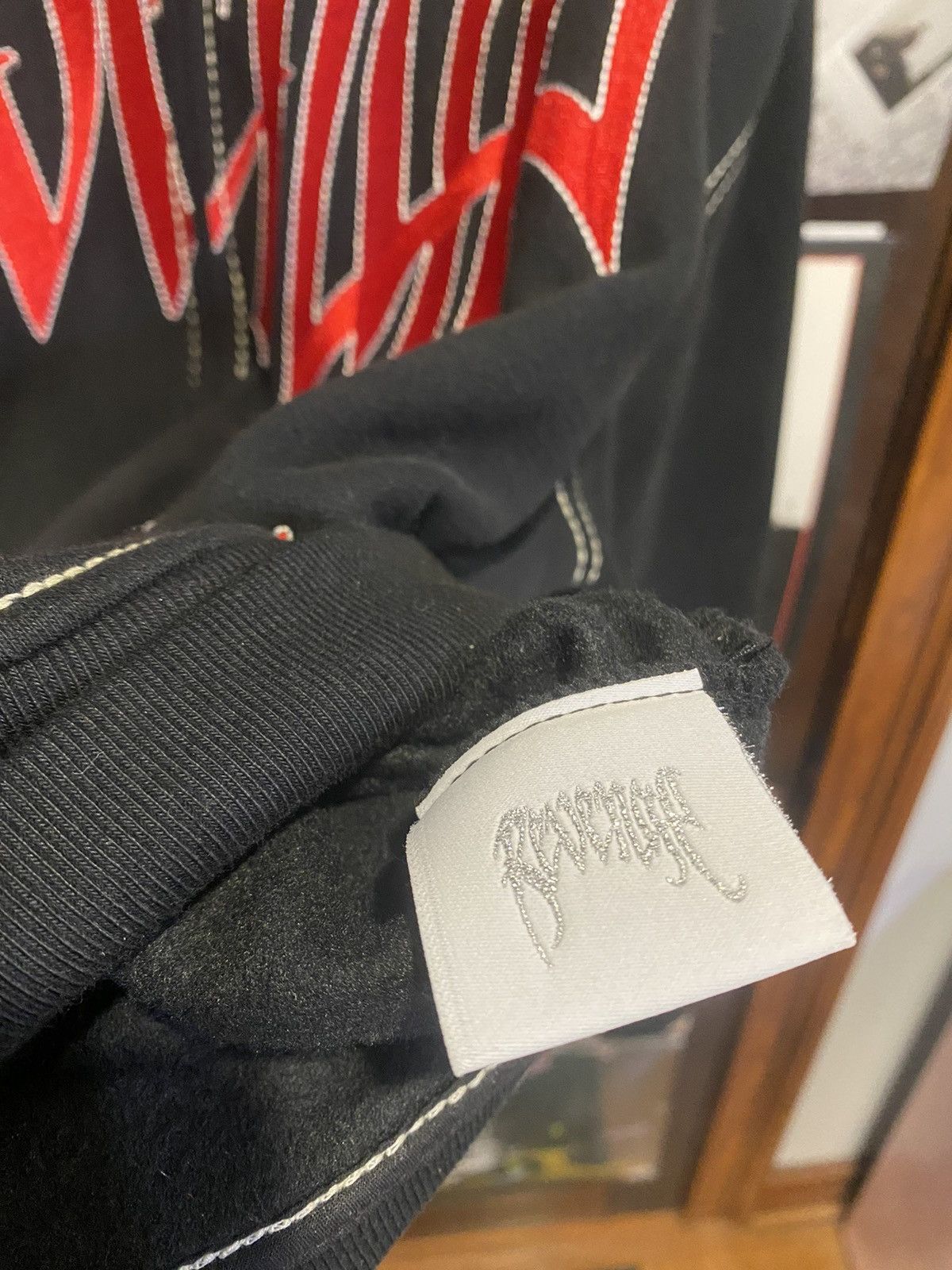 Revenge Bred Contrast Zip Up Hoodie Size US XL / EU 56 / 4 - 5 Thumbnail