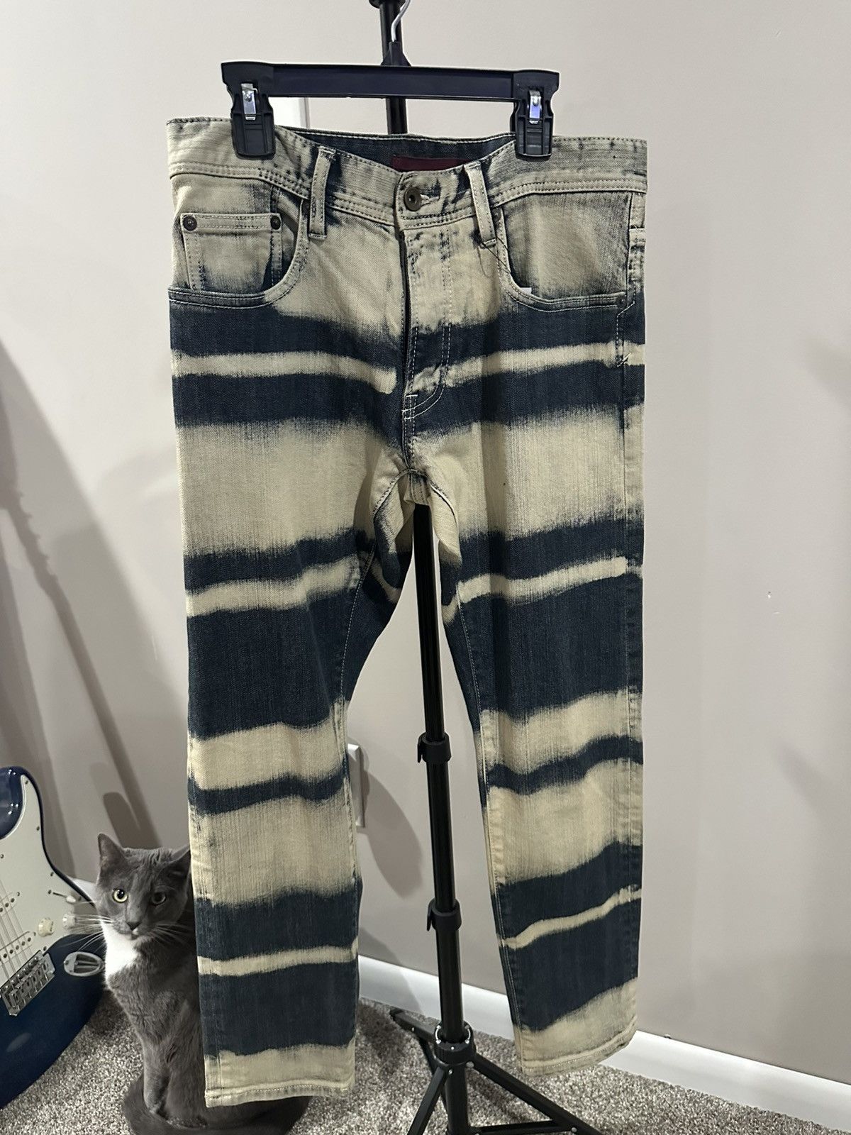 Tete Homme TeTe Homme Gradient Bleach Denim Size US 32 / EU 48 - 1 Thumbnail