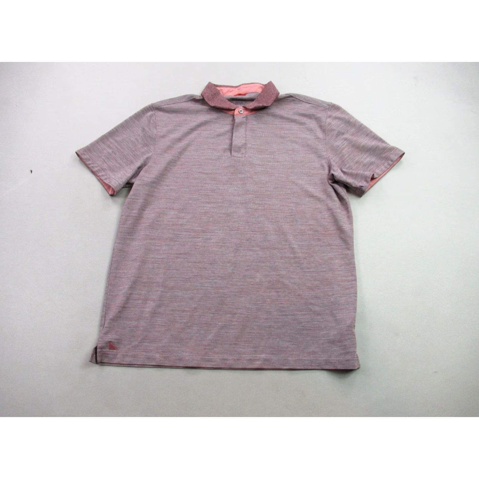 UNTUCKit UNTUCKit Polo Shirt Mens M Short Sleeve Lightweight Pink Golf Casual Size US M / EU 48-50 / 2 - 2 Thumbnail