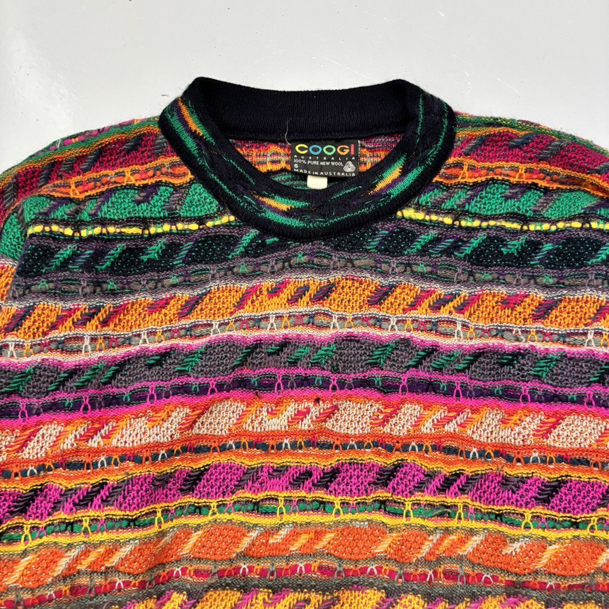 Coogi COOGI VINTAGE 1990s 3D KNIT SWEATER Size US S / EU 44-46 / 1 - 3 Thumbnail