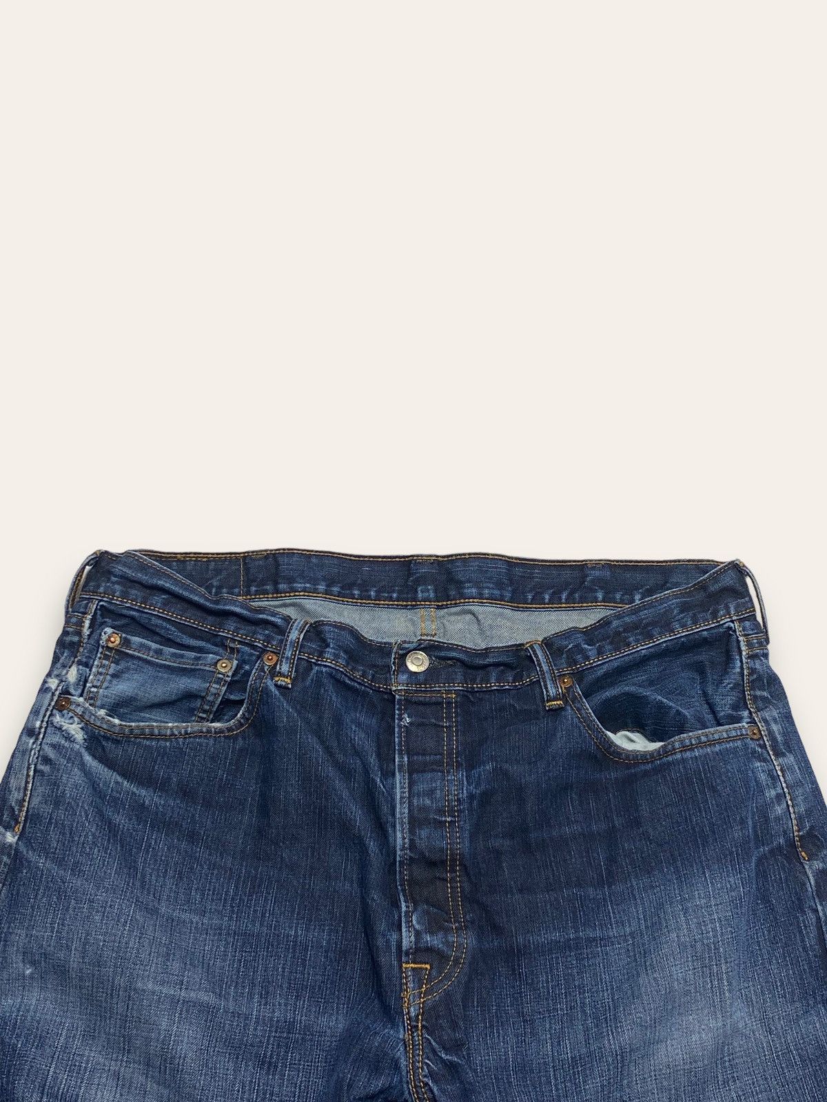 Levi's Vintage LEVI'S 501 Distressed Jeans Denim Baggy Oversized Size US 38 / EU 54 - 4 Thumbnail