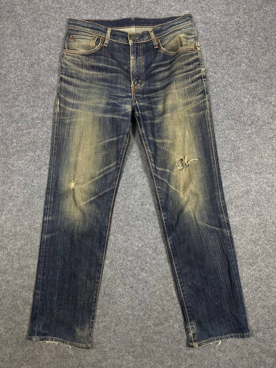 Edwin vintage edwin rusty distressed denim nice design Size US 34 / EU 50 - 8 Thumbnail