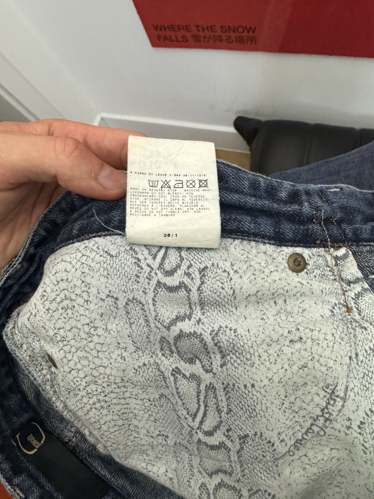 Just Cavalli Just Cavalli Vintage Y2k Zips Denim Pant Jeans Avant Garde Size US 33 - 8 Thumbnail