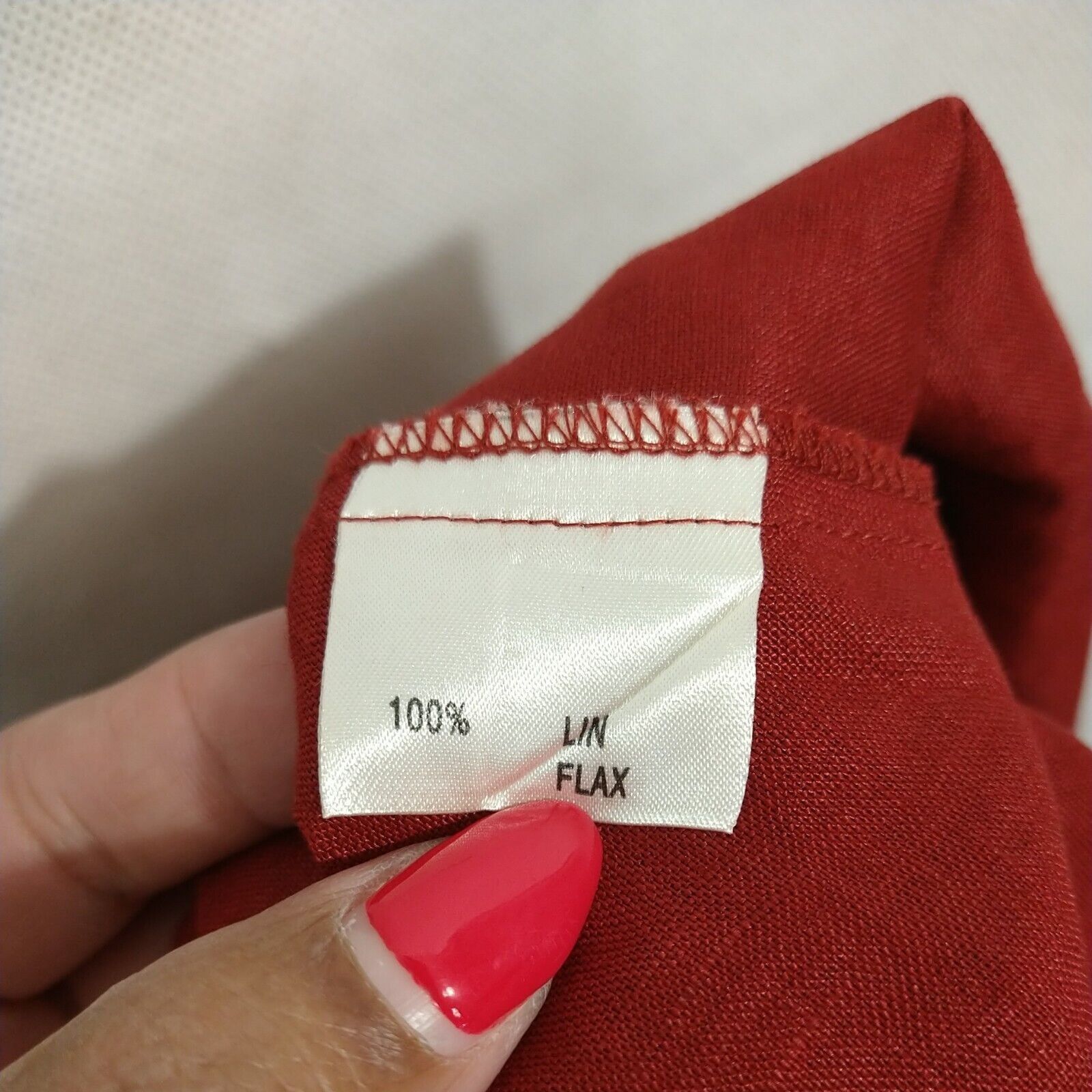 Other Gerard Pasquier Button Up Linen Flax Shirt Women Size 48 L Size L / US 10 / IT 46 - 9 Thumbnail