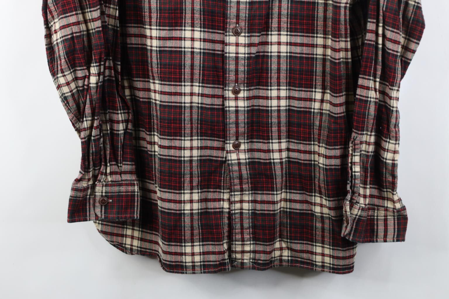 Polo Ralph Lauren Vintage 90s Ralph Lauren Flannel Button Shirt Plaid Size US M / EU 48-50 / 2 - 3 Thumbnail