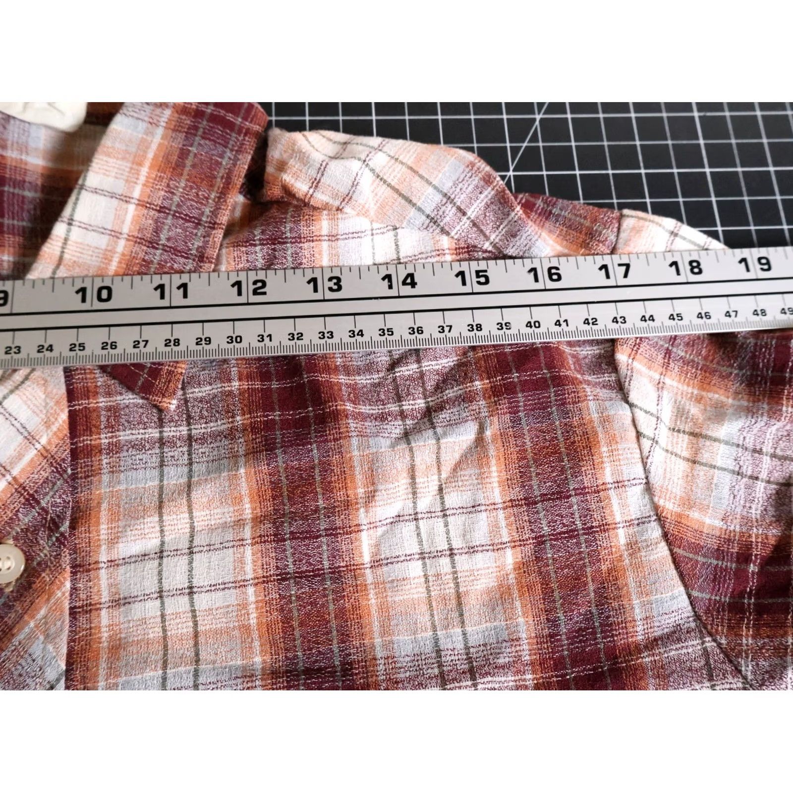 Vintage VINTAGE Kennington Shirt Plaid Button-Up Long Sleeve Men's Large Red Gray Shadow 90s Retro Hipster Grunge Size US L / EU 52-54 / 3 - 7 Thumbnail