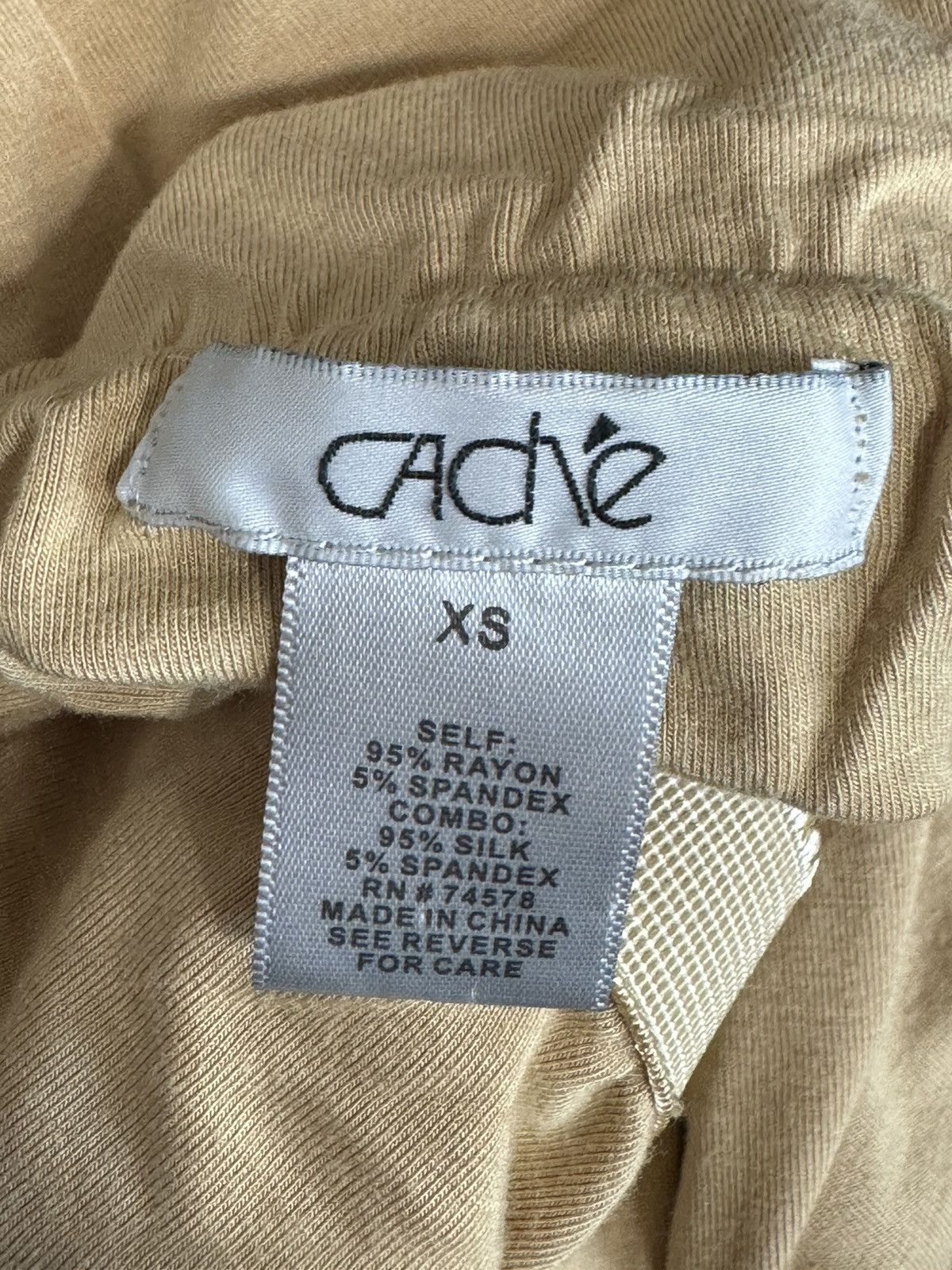 Other Cache Vintage Silk Gold Women’s Tank Top Size XS Size XS / US 0-2 / IT 36-38 - 4 Thumbnail