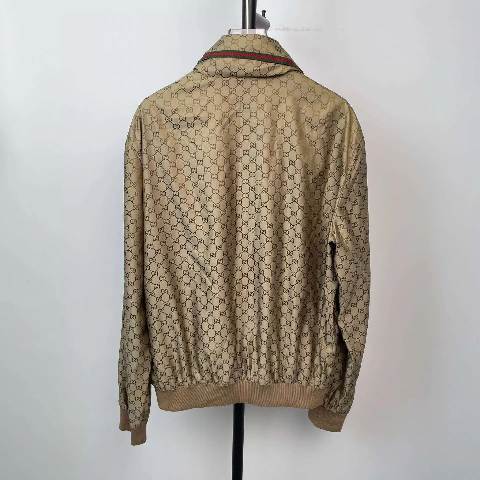 Gucci Gucci All Over Print Logo Brown Jacket 48 Size US M / EU 48-50 / 2 - 2 Thumbnail