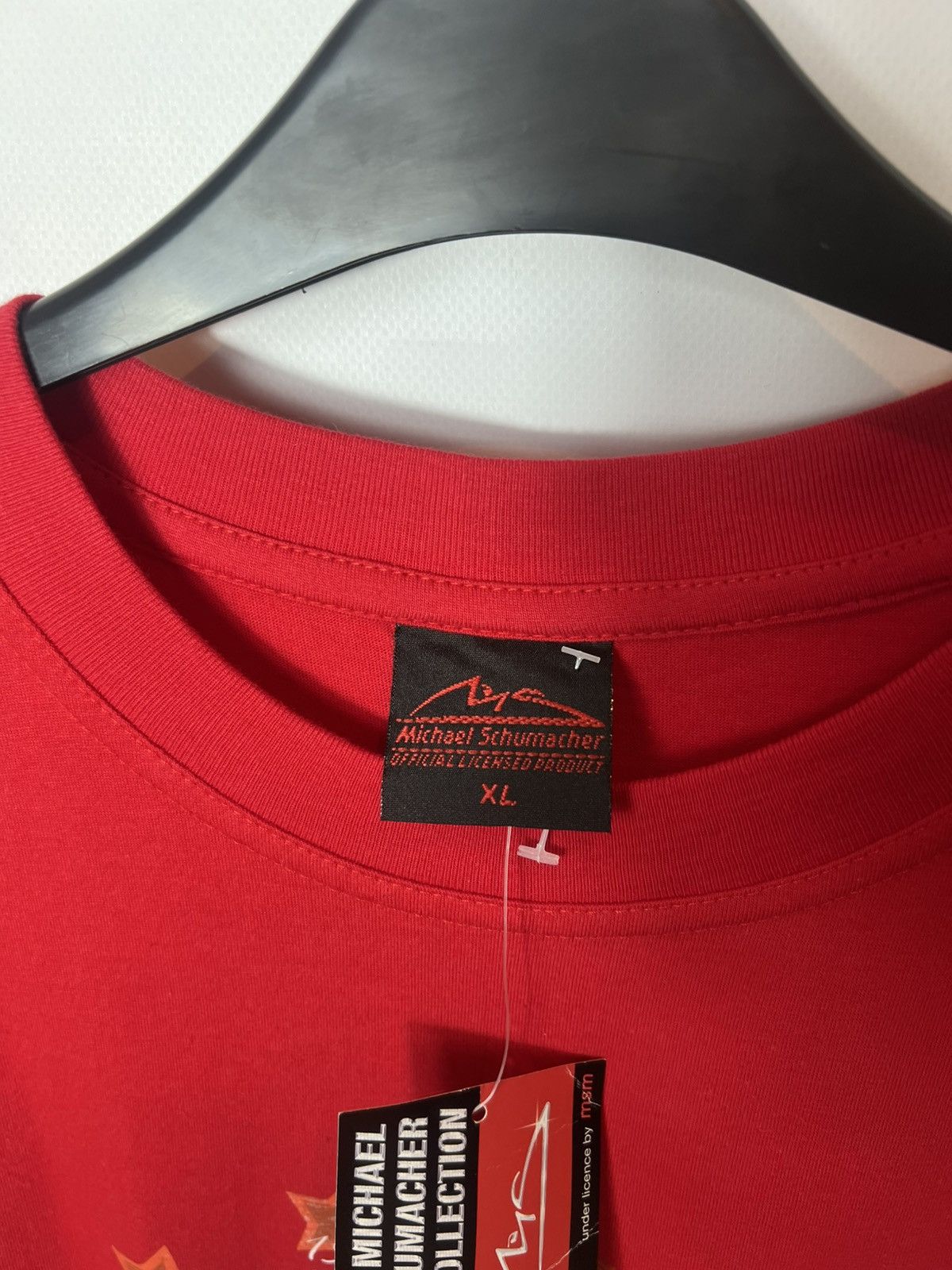Ferrari Vintage Michael Schumacher Y2K Ferrari Formula 1 Racing Tee Size US XL / EU 56 / 4 - 8 Thumbnail