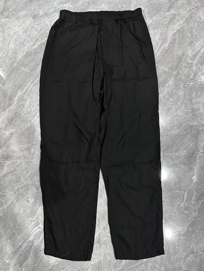 Undercover Lightweight Black Wide-Leg Flared Pants Size US 34 / EU 50 - 2 Thumbnail