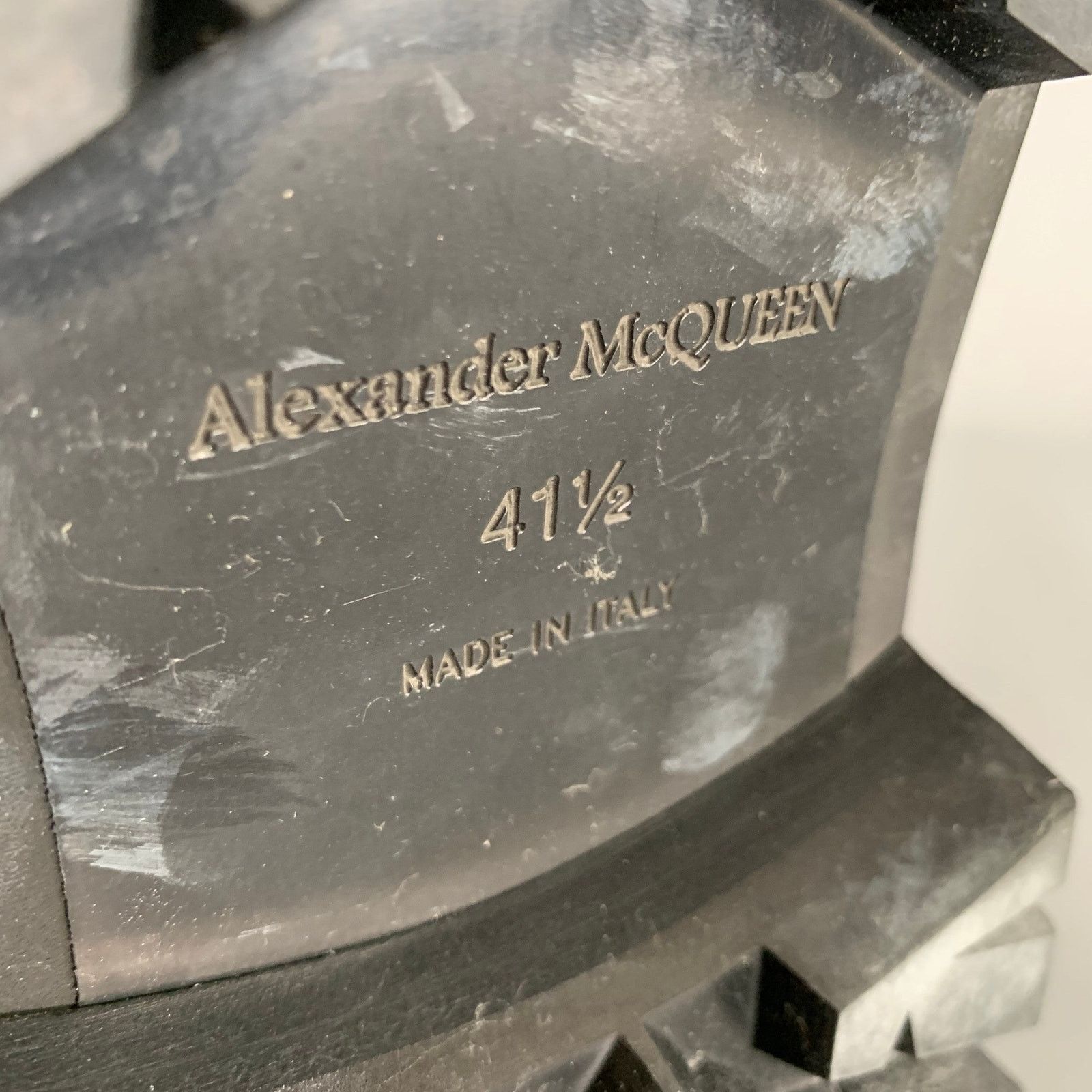 Alexander McQueen ALEXANDER MCQUEEN Size 8.5 Black Leather Lace Up Boots Size US 8.5 / EU 41-42 - 6 Thumbnail