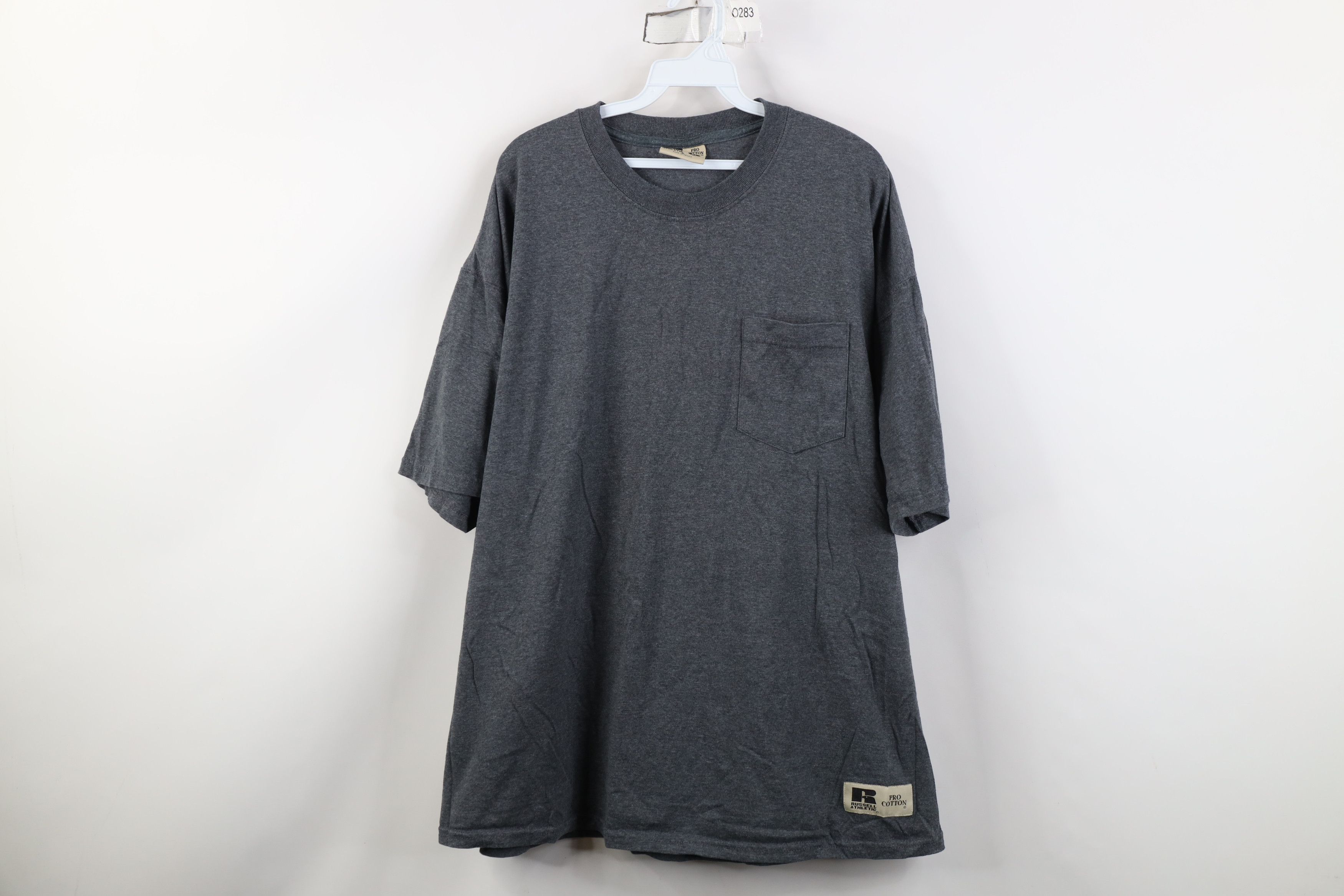 Russell Athletic Vintage 90s Y2K Russell Athletic Short Sleeve T-Shirt Gray Size US XL / EU 56 / 4 - 1 Thumbnail