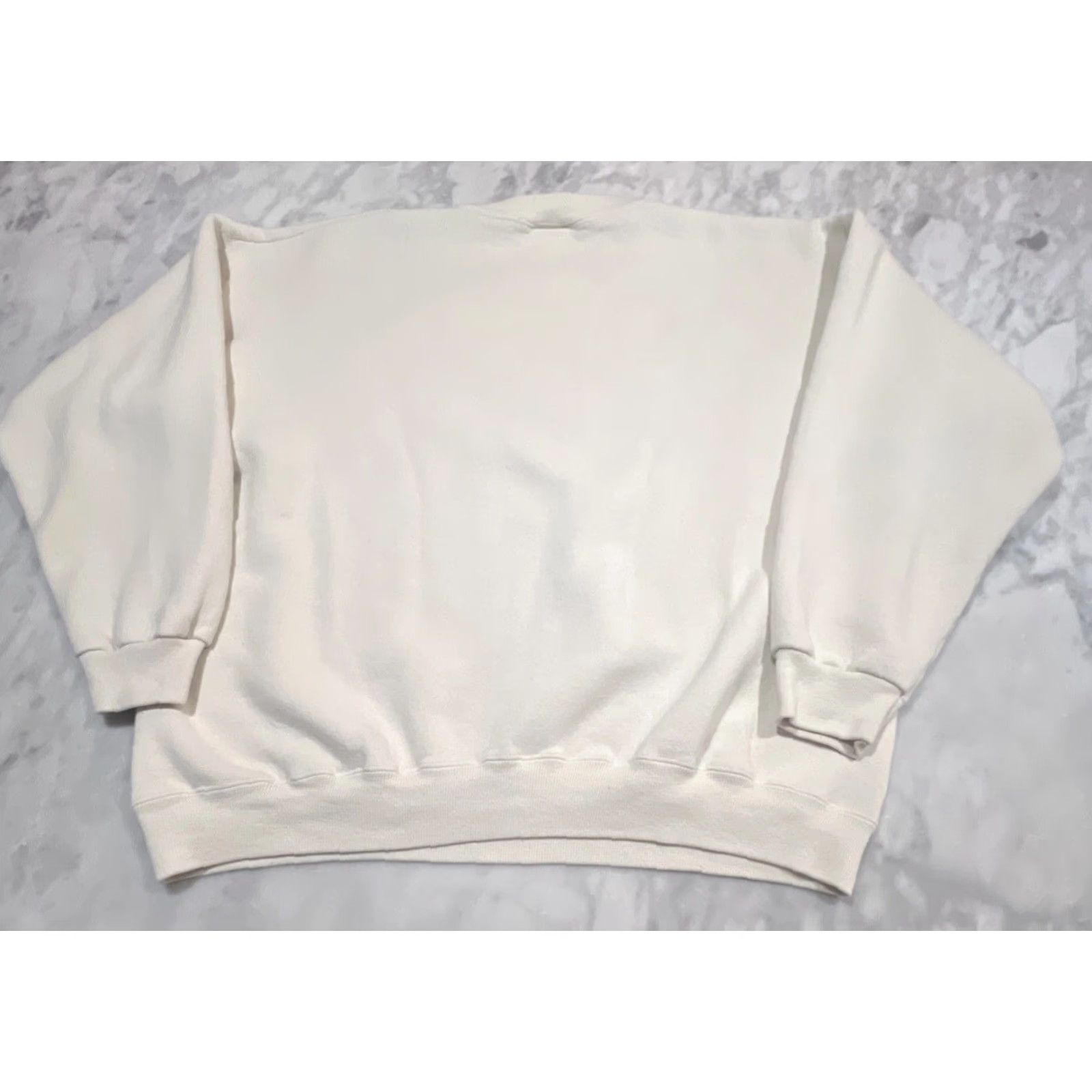 Lee VINTAGE Lee Christmas Sweatshirt Men XL Heavyweight Cotton Blend Beige Winter Graphic Pullover Size US XL / EU 56 / 4 - 4 Thumbnail