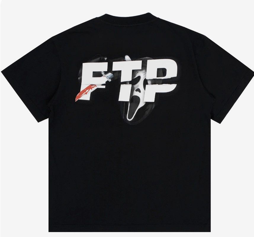 Fuck The Population FTP GHOSTFACE LOGO TEE LARGE Size US L / EU 52-54 / 3 - 2 Thumbnail