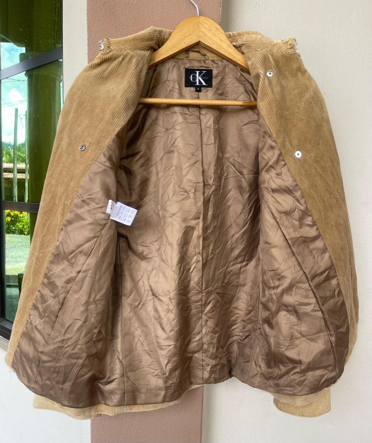 Calvin Klein × Designer × Vintage Calvin Klein Corduroy Jacket Size US M / EU 48-50 / 2 - 9 Thumbnail