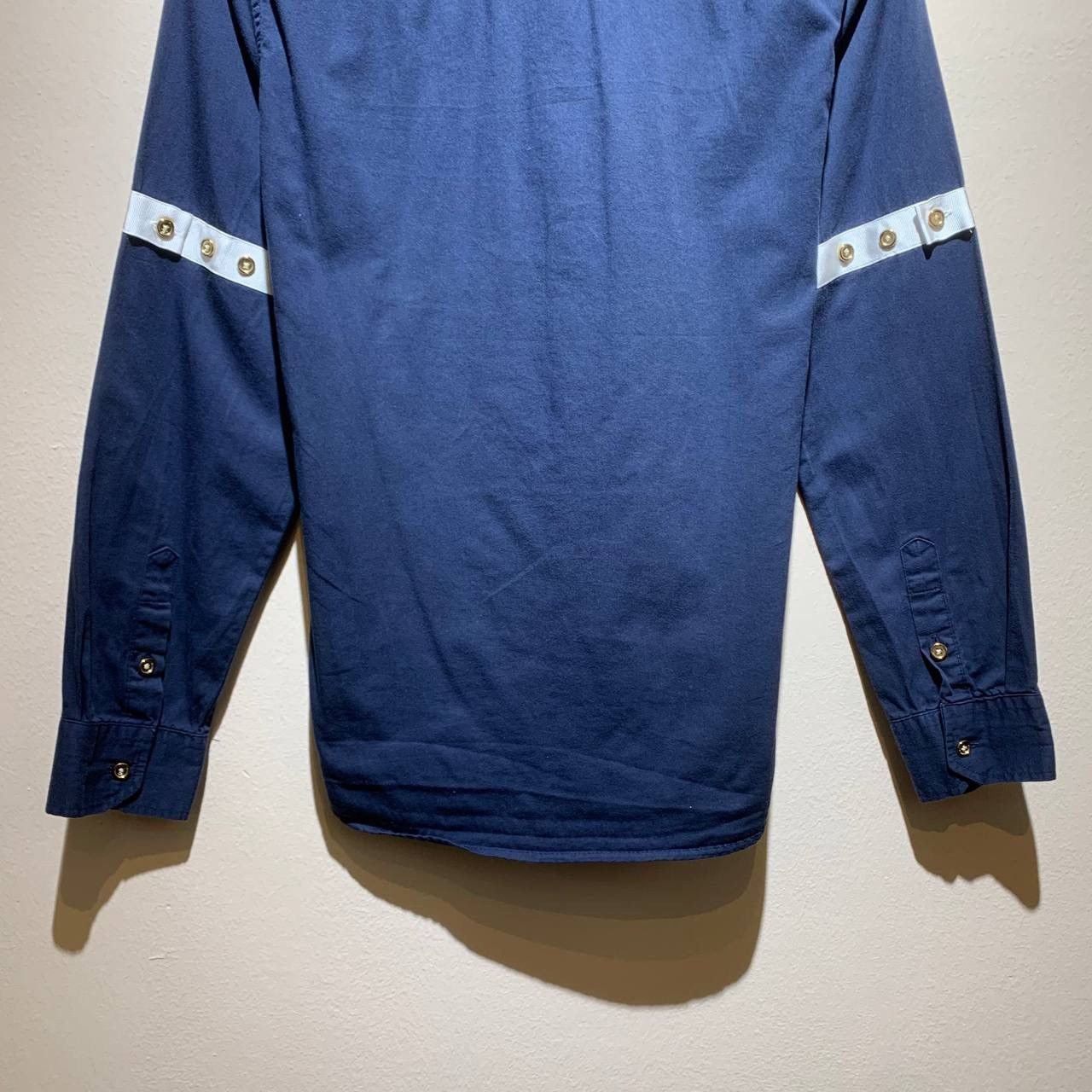 Thom Browne Thom Browne New York Dark Blue Button Up Shirts Size US S / EU 44-46 / 1 - 6 Thumbnail