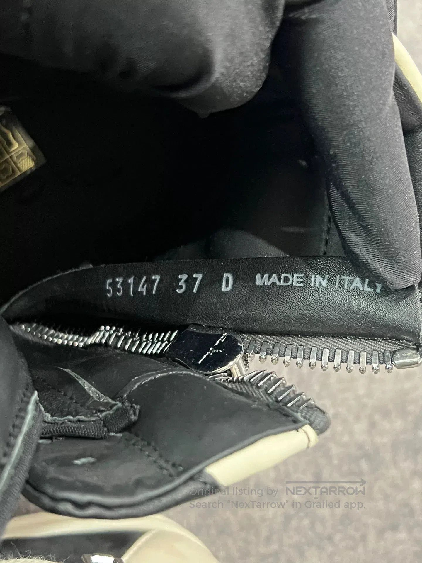 Rick Owens rick owens black and white high. Size US 6.5 / EU 39-40 - 8 Thumbnail