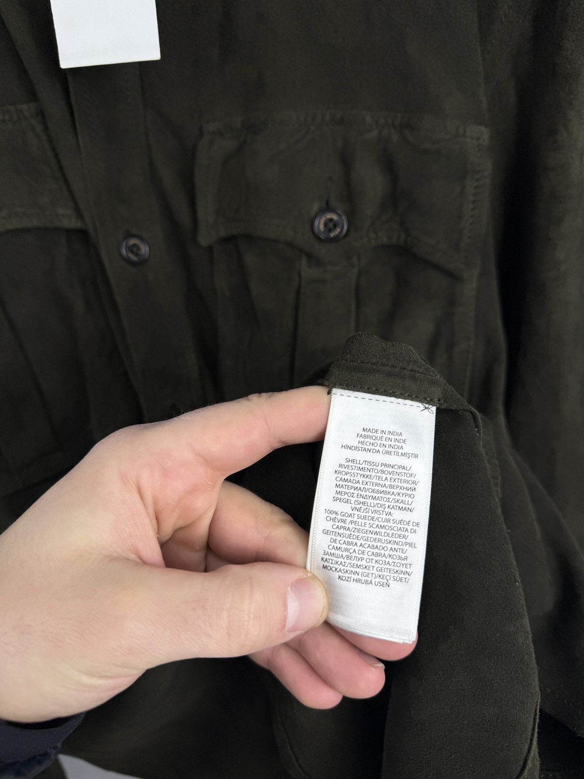 Polo Ralph Lauren 🇺🇸 NEW❗️Ralph Lauren Polo Suede Utility Leather Safari Jacket Size US L / EU 52-54 / 3 - 16 Thumbnail