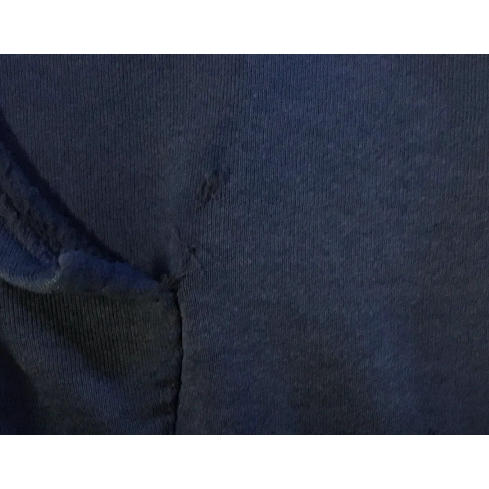 Russell Athletic VINTAGE Russell Athletic Hoodie M Navy Blue Distressed Cardigan Zip Up Sweatshirt 90s Punk Rock Urban USA Mens Size US M / EU 48-50 / 2 - 4 Thumbnail
