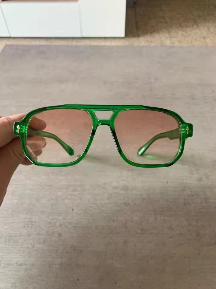 Electric Visual Double Bridges Square Sunglasses Size ONE SIZE - 4 Thumbnail