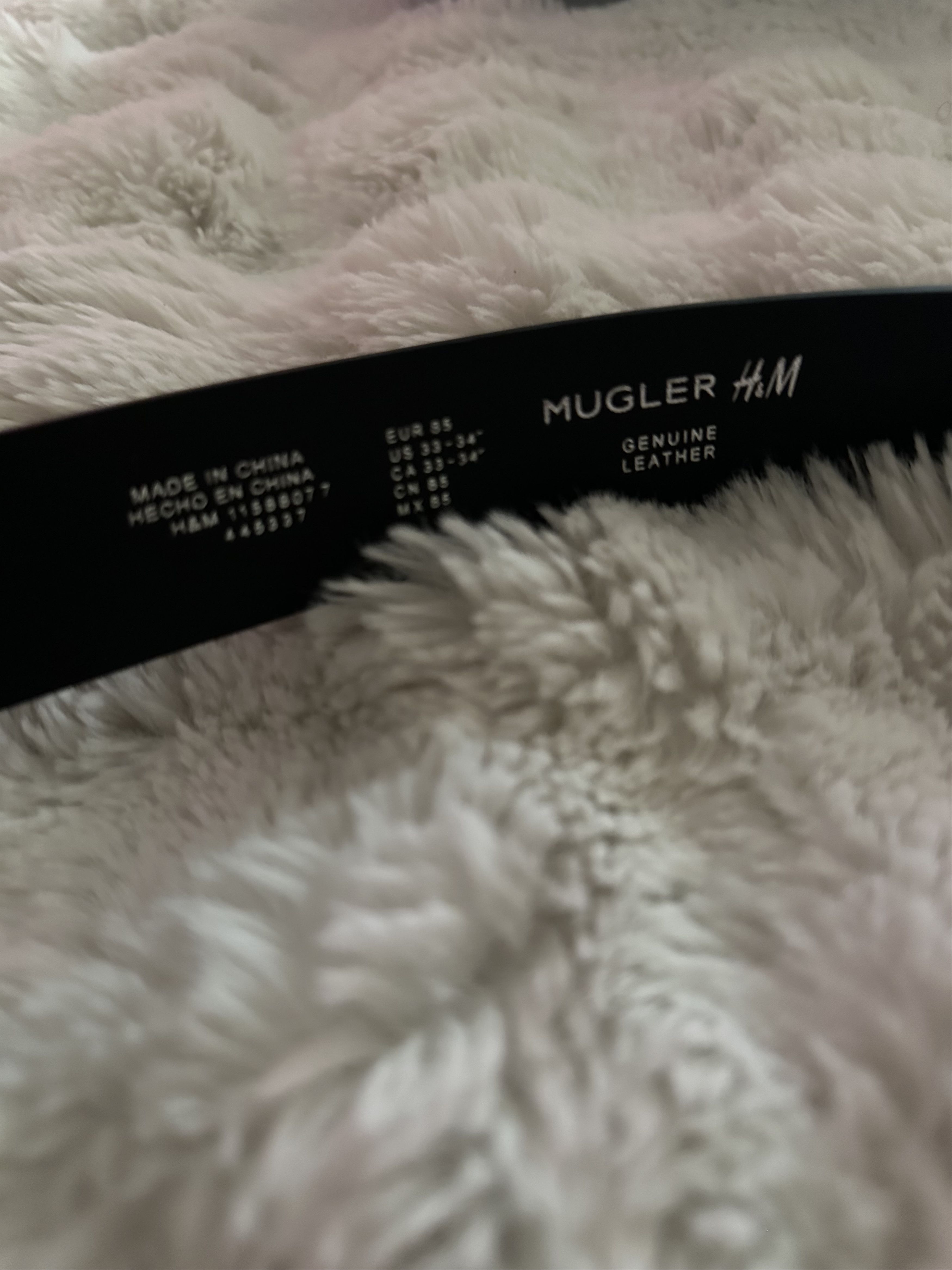 H&M × Mugler Mugler x H&M Belt Size 32 - 6 Thumbnail