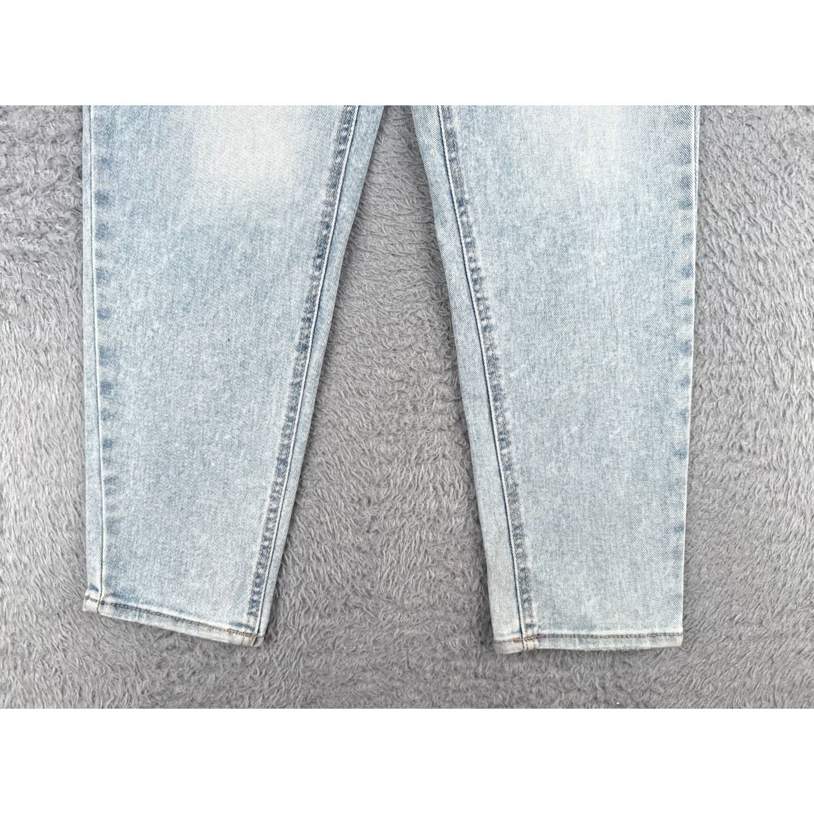 Vintage Time And Tru Jeans Womens 8 Blue Skinny Mom Distressed Light Wash 29x27 NEW Size 30" / US 8 / IT 44 - 2 Thumbnail