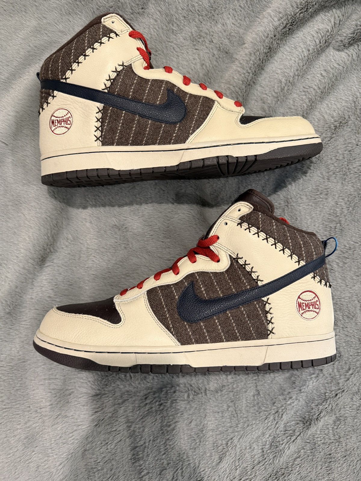 Nike Nike Dunk High PRM ‘Memphis Red Sox Untold Truth 2006 13M DS Size US 13 / EU 46 - 2 Thumbnail
