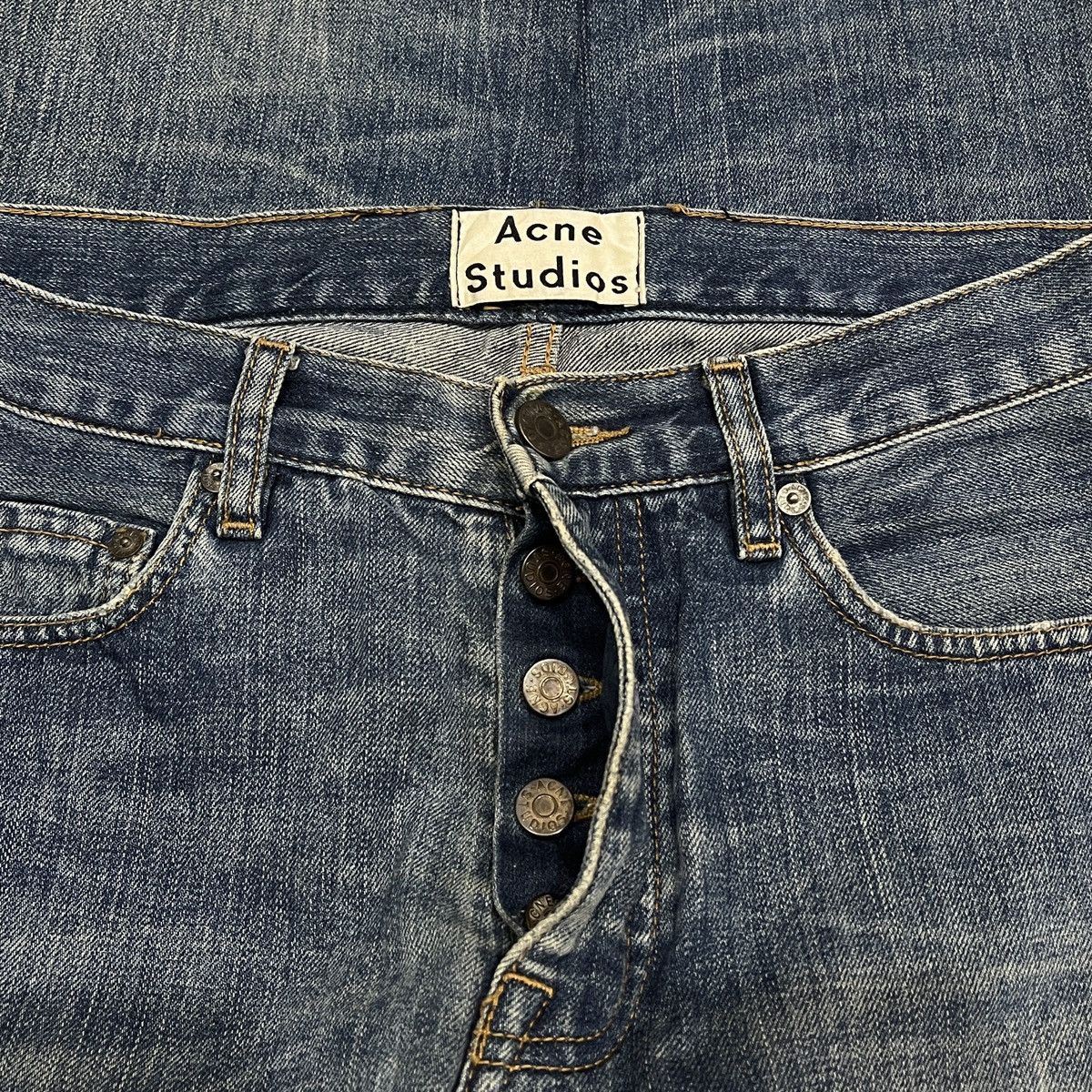 Acne Studios Acne Studios Stockholm Town Vintage Denim Pants Size US 30 / EU 46 - 4 Thumbnail