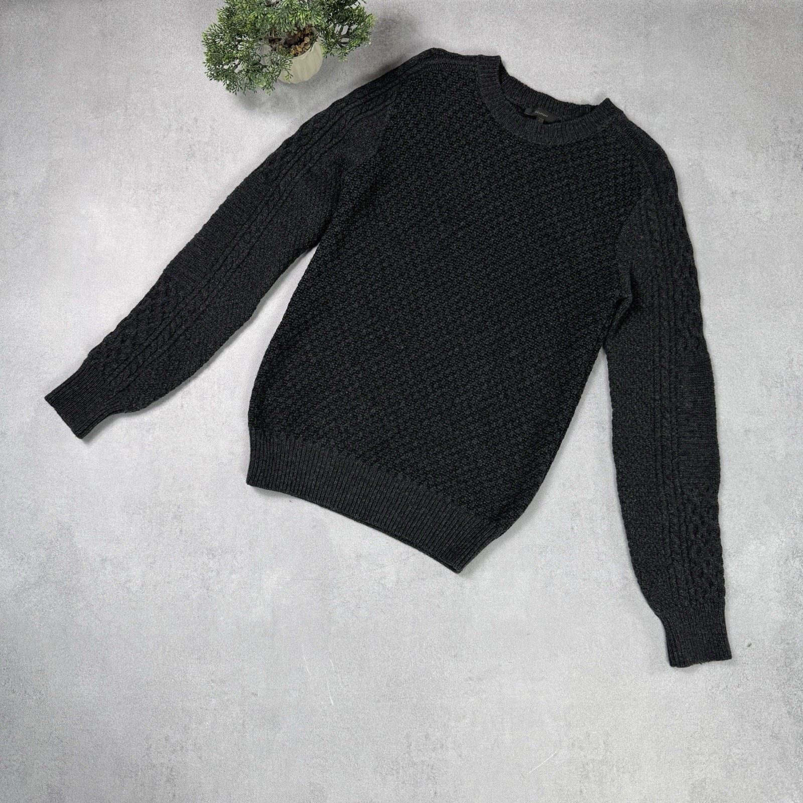 Belstaff Belstaff Men Wool Sweater Grey Size L Large Knit Size US L / EU 52-54 / 3 - 1 Thumbnail
