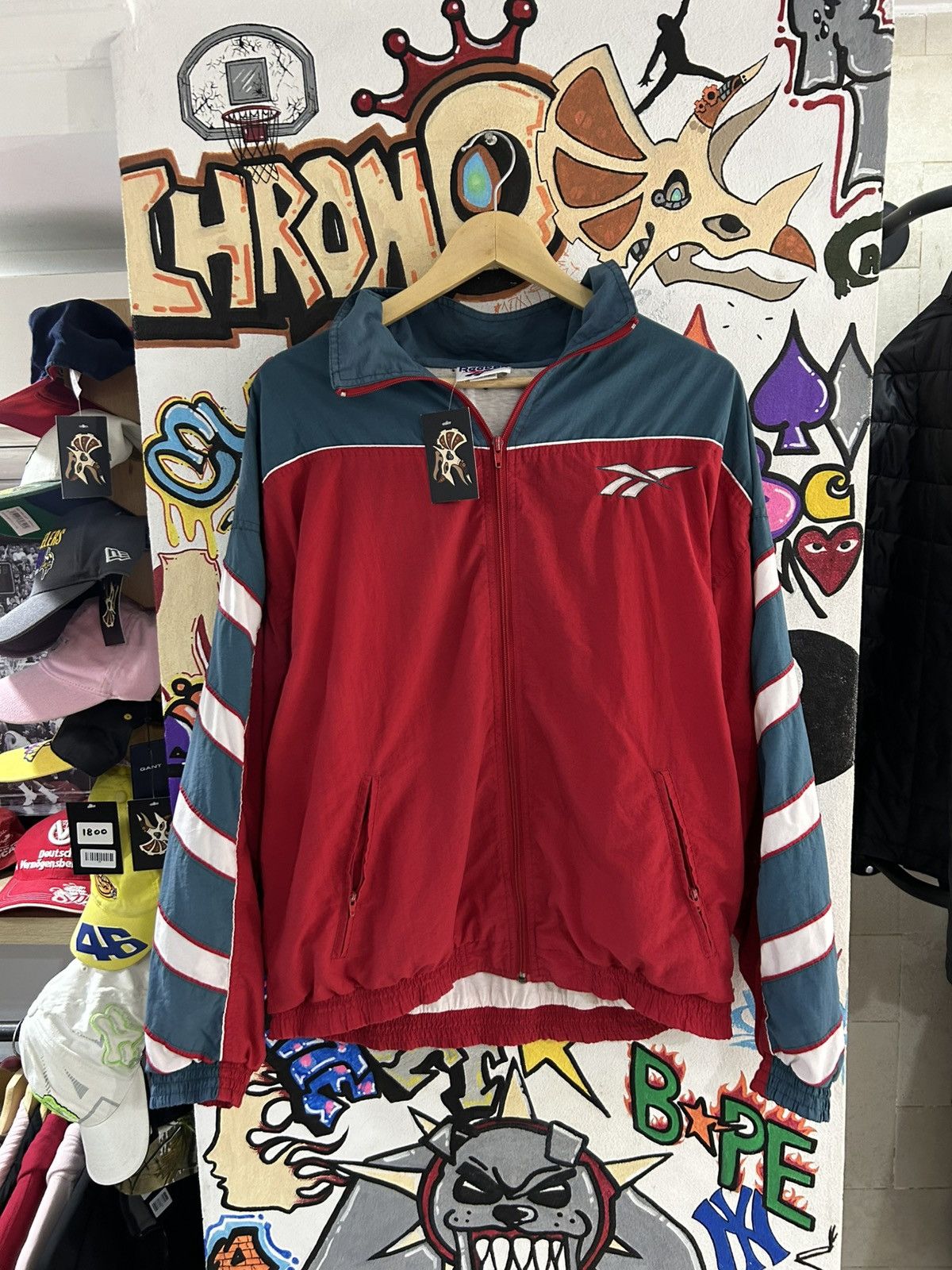 Reebok Reebok 90s Track jacket Size US L / EU 52-54 / 3 - 1 Thumbnail