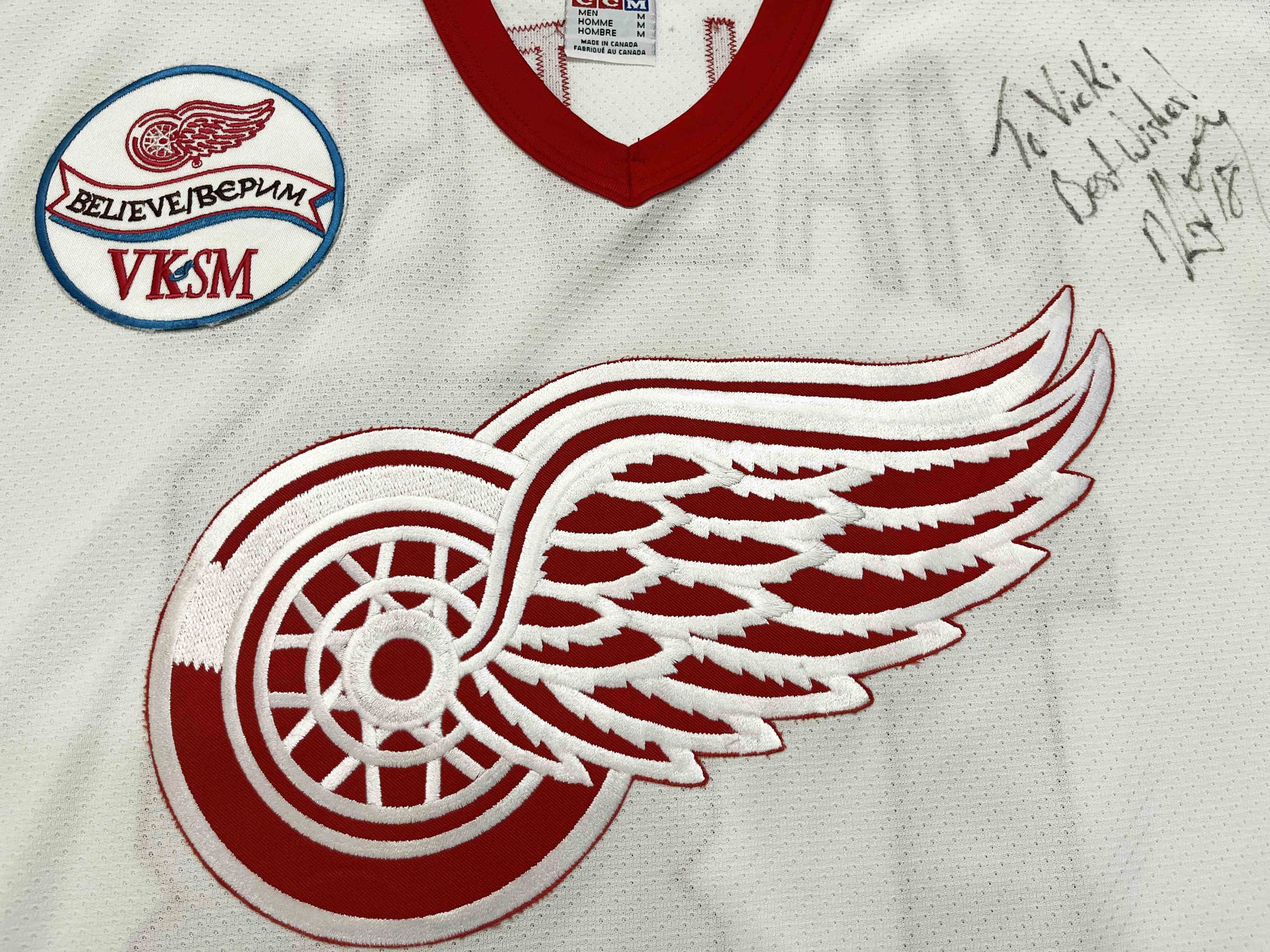Ccm CCM Detroit Red Wings KIRK MALTBY #18 NHL Hockey Jersey Size US M / EU 48-50 / 2 - 6 Thumbnail