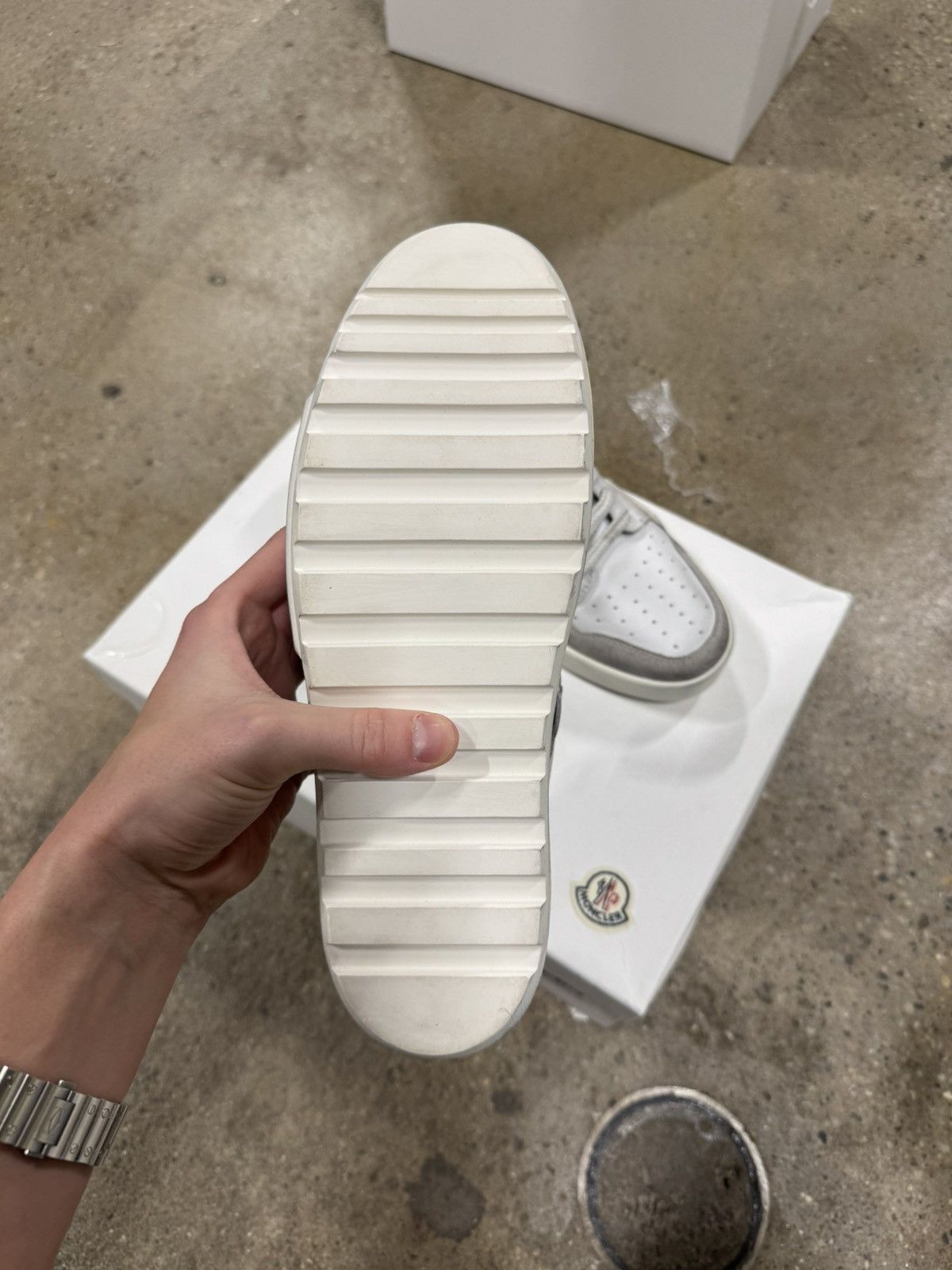 Moncler Moncler Onyx Vintage Sneaker NEW 750$ Size US 7.5 / EU 40-41 - 5 Thumbnail