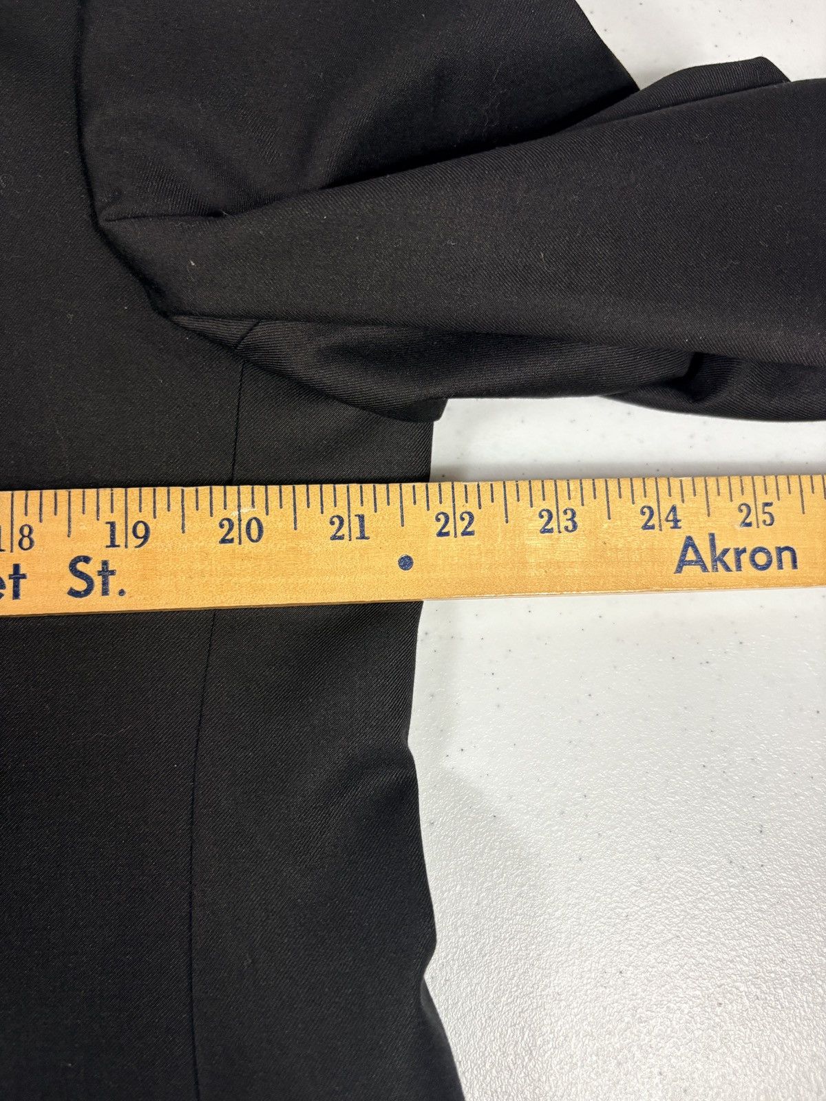 Giorgio Armani Giorgio Armani Blazer Jacket 44R Black 100% Wool 3 Button Size 44R - 10 Thumbnail