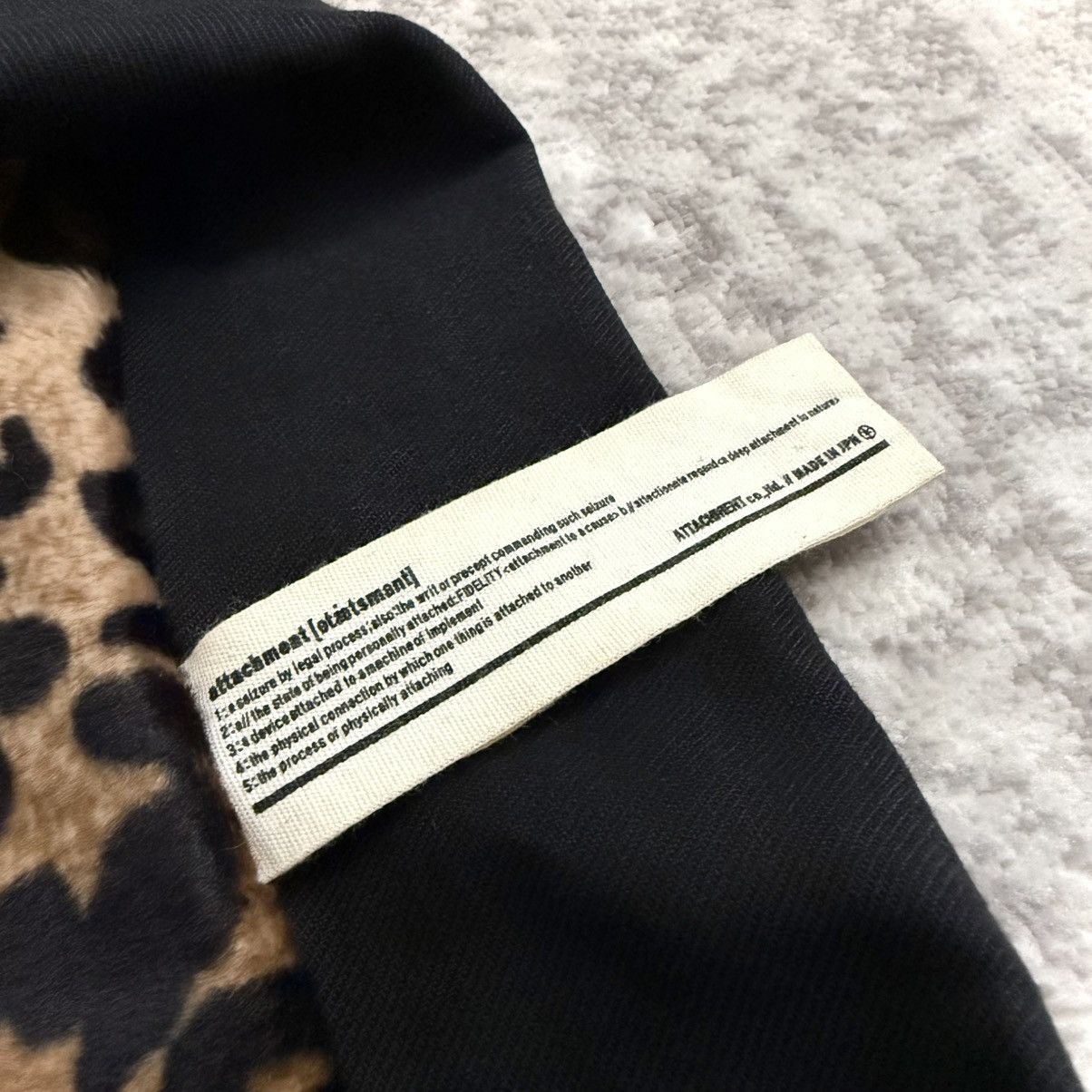 Kazuyuki Kumagai Attachment 2000's Attachment Cheetah Print Lined Military Field Jacket Size US M / EU 48-50 / 2 - 6 Thumbnail