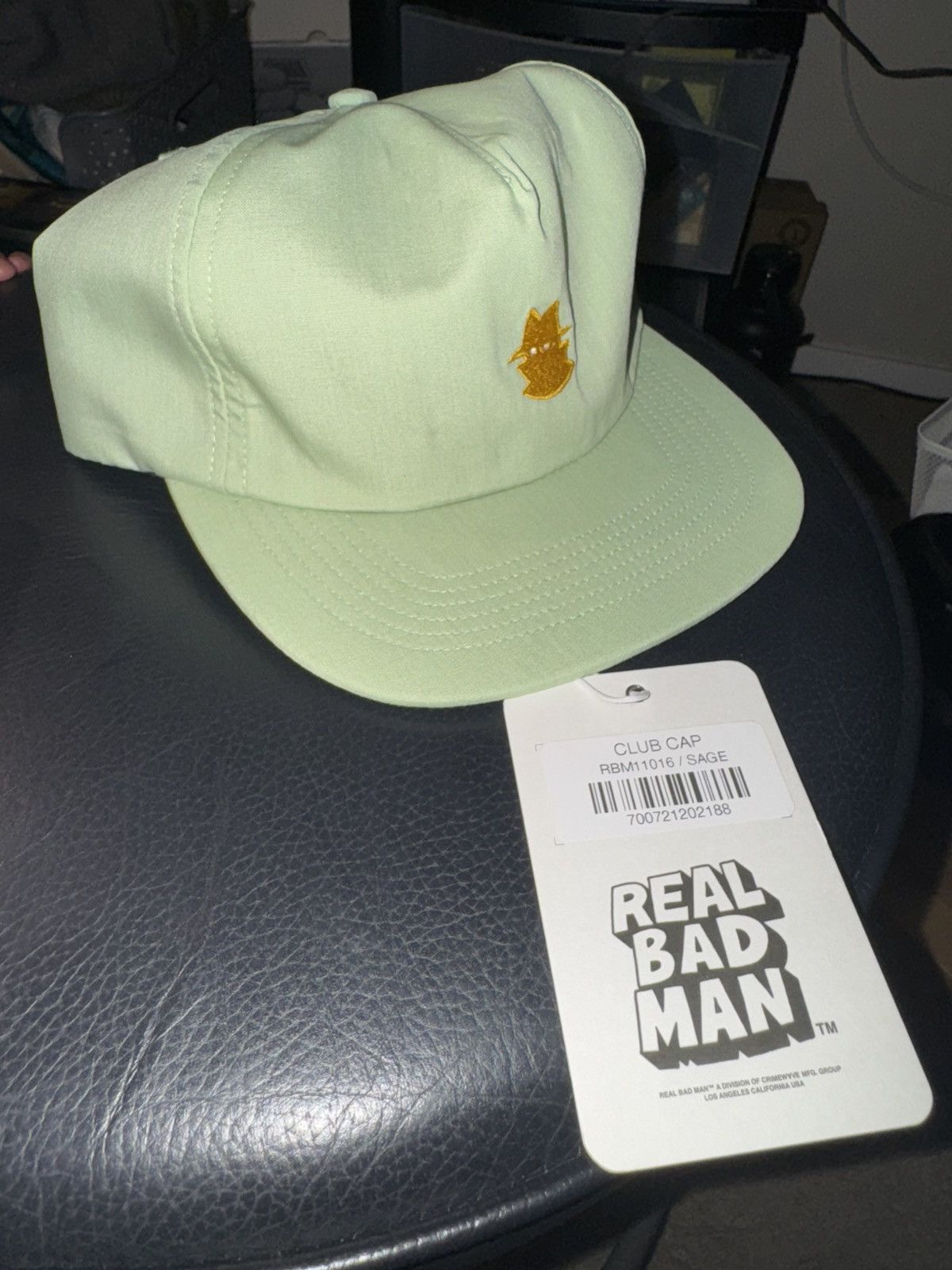 Real Bad Man Real Bad Man Club Cap - Sage Size ONE SIZE - 2 Thumbnail