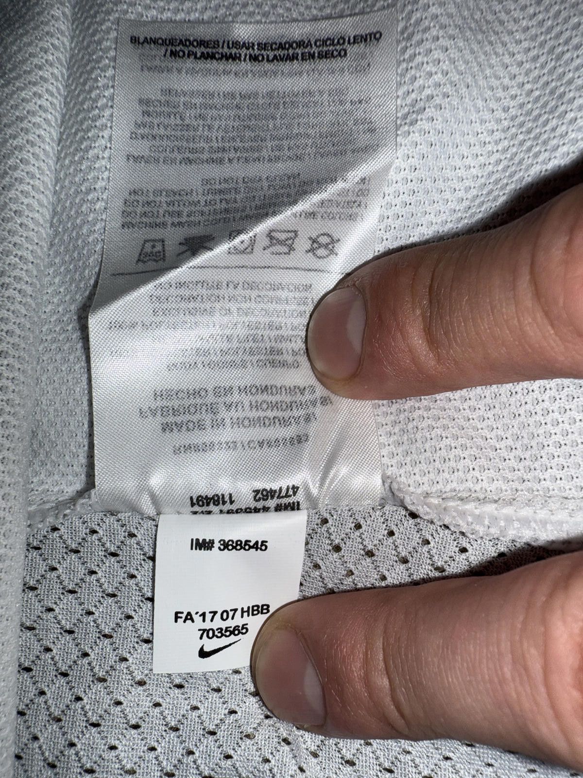 Nike Nike Men’s Hyper Elite College Blank Basketball Jersey Size US L / EU 52-54 / 3 - 6 Thumbnail