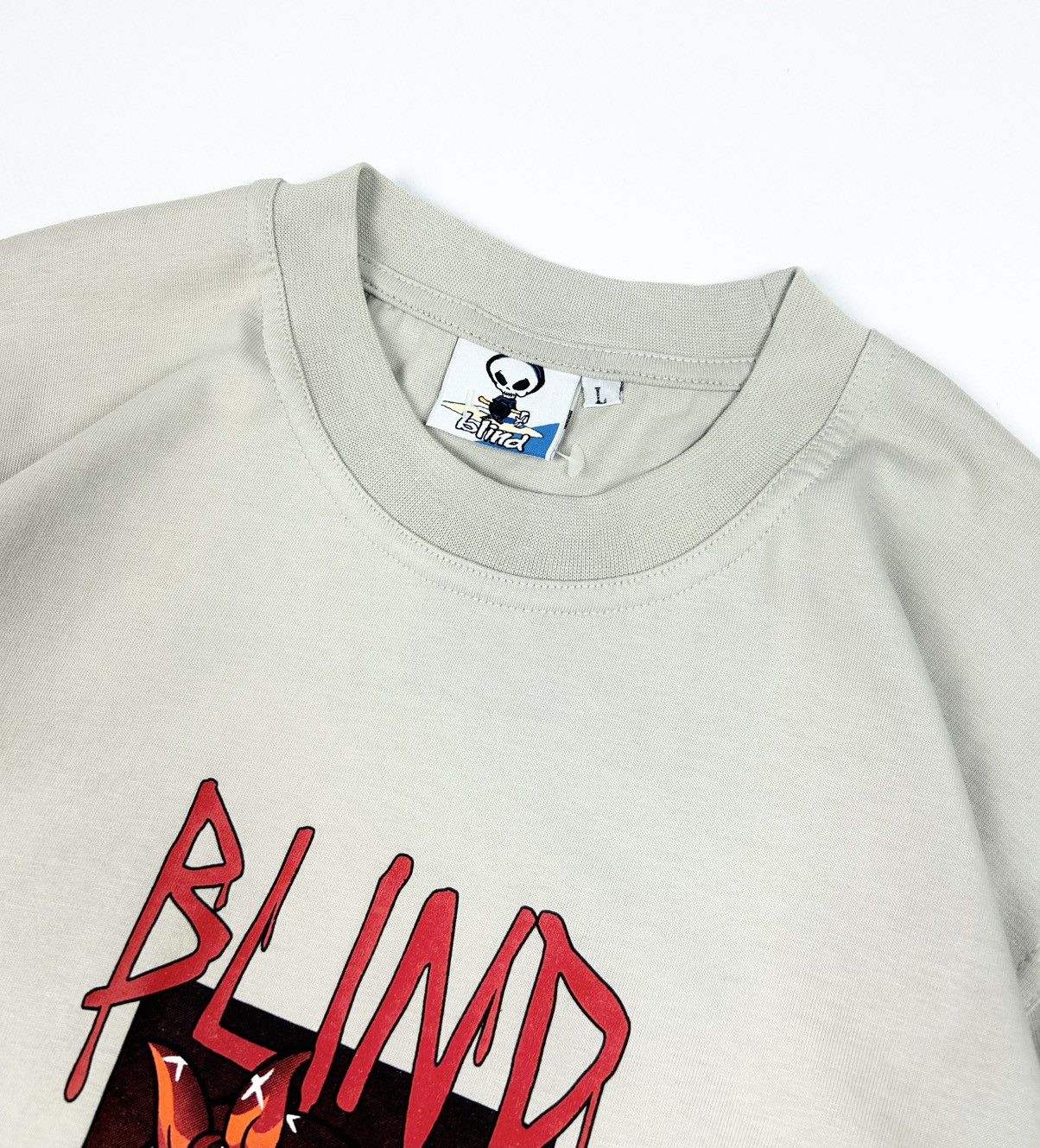 Blind Skateboards × JNCO × Vintage Vintage Blind Skateboards Reaper Long Sleeve 90s Size US L / EU 52-54 / 3 - 7 Thumbnail