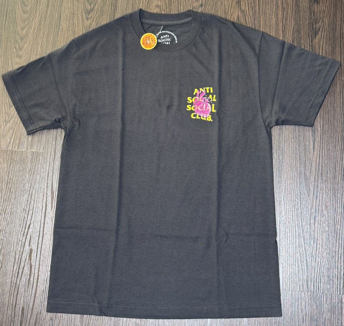 Anti Social Social Club Anti Social Social Club Pulse Check T-shirt Black Size Large Size US L / EU 52-54 / 3 - 4 Thumbnail