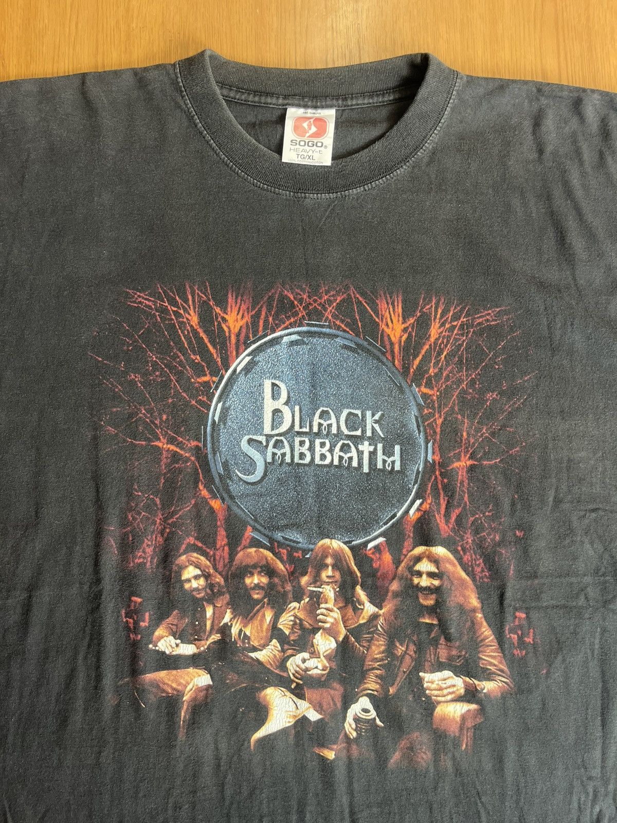 Black Sabbath Vintage BLACK SABBATH Band 90’s Tshirt Size US XL / EU 56 / 4 - 5 Thumbnail